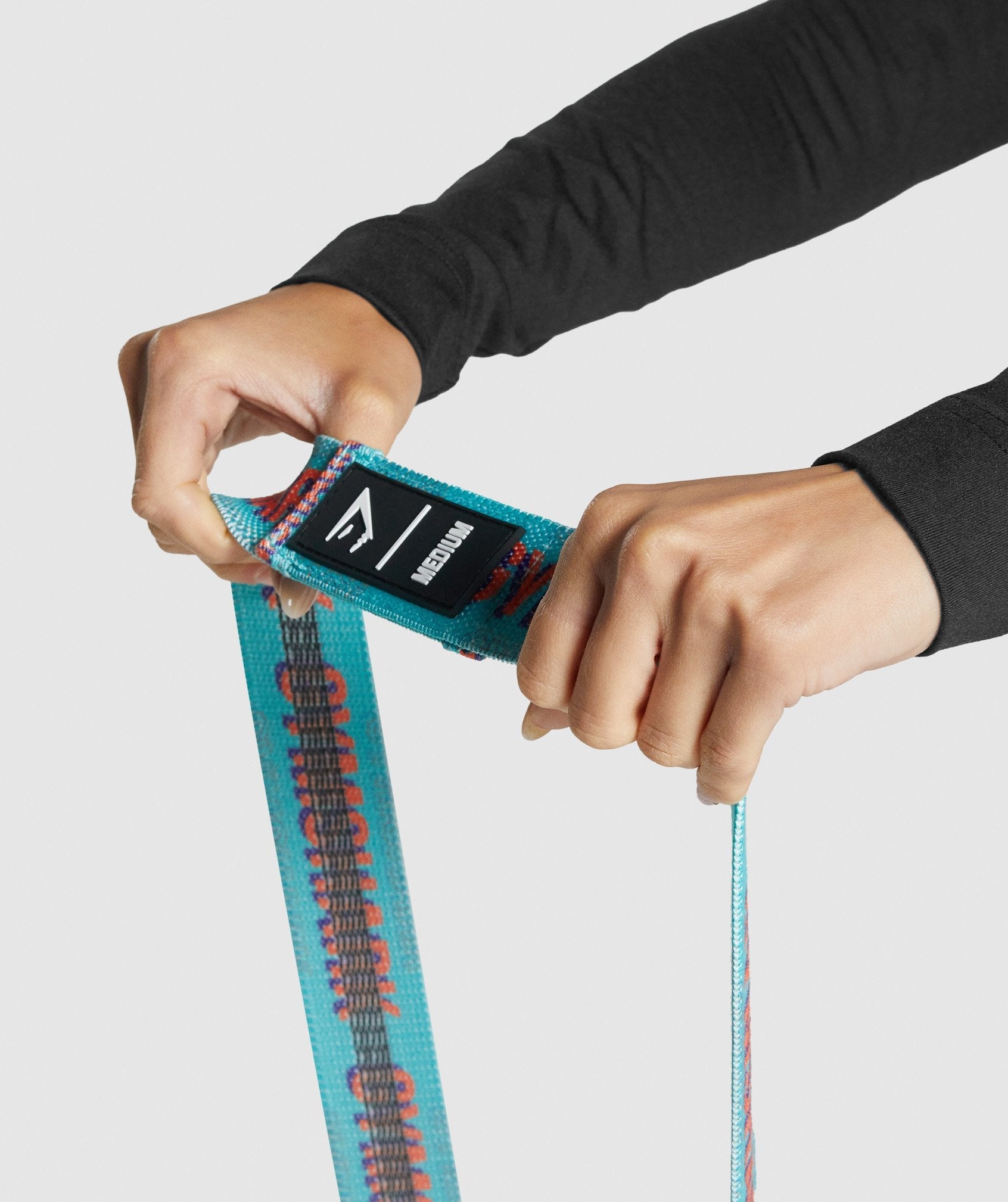Gymshark Long Medium Resistance Band - Blue
