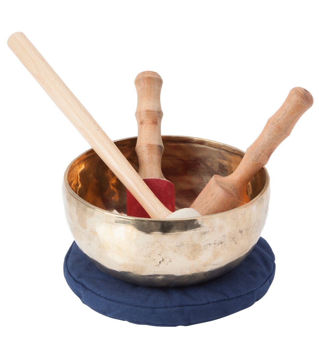 Sacred Space Healing Grade C/F Chakra Tibetan Singing Bowl 8" #C1130