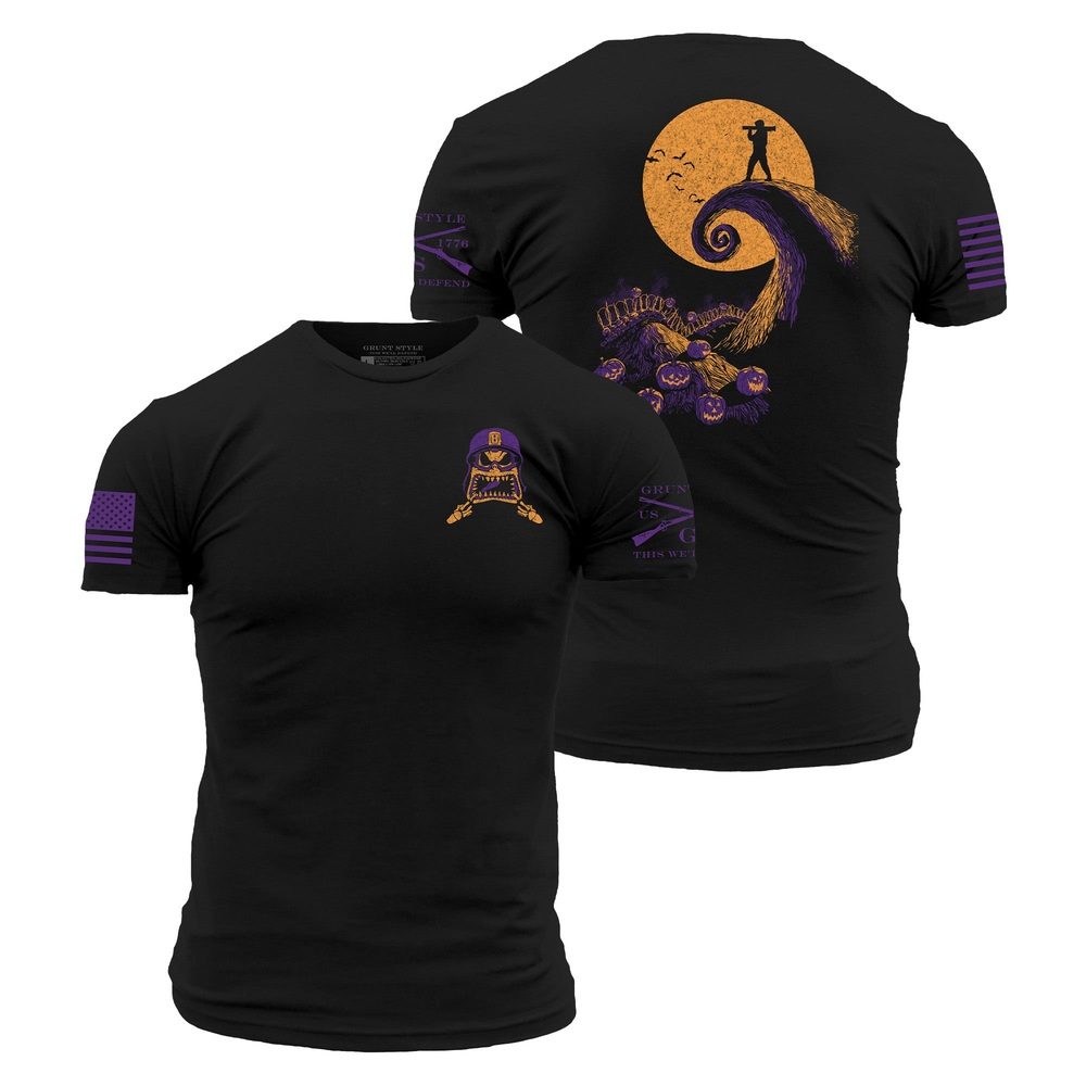 Night Raid Before Christmas T-Shirt - Black