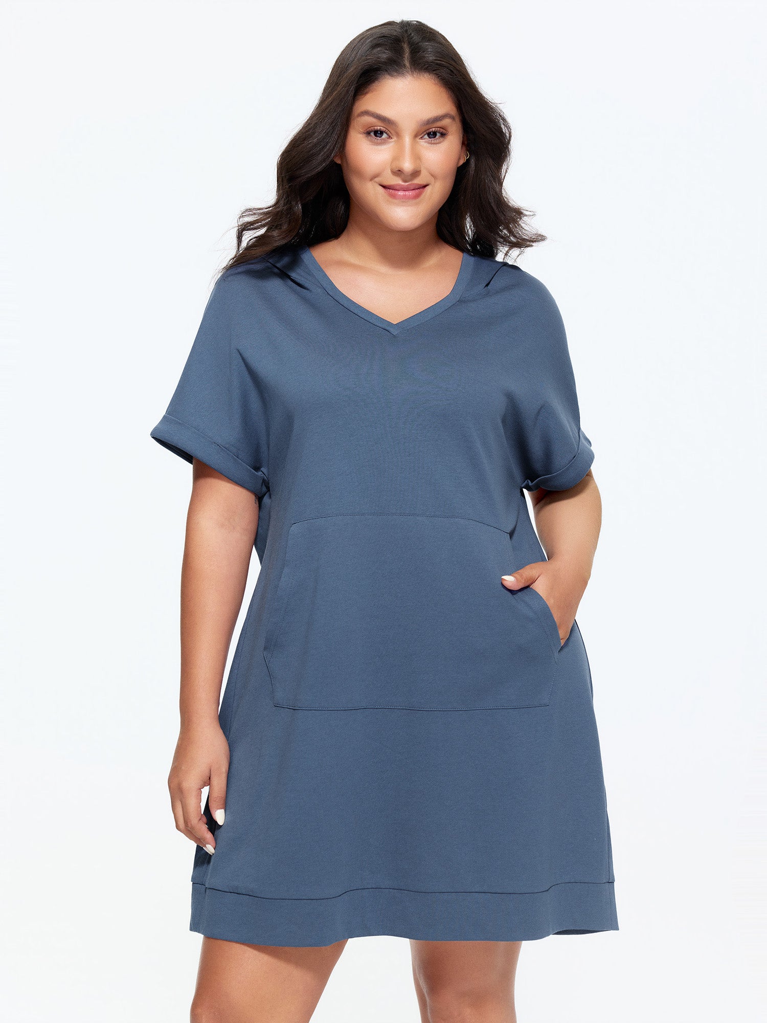 Supersoft Stretchy Plain Lounge Dress