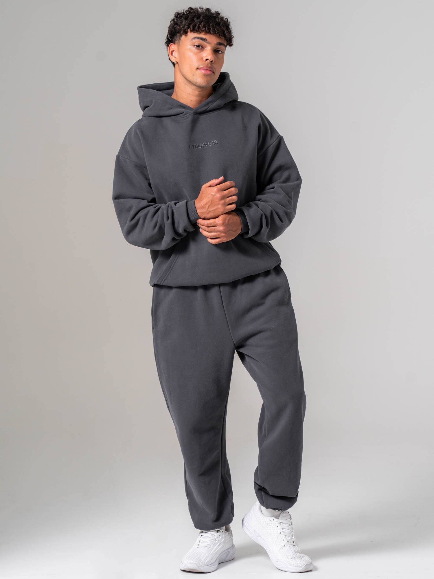 Plush Hoodie - Charcoal