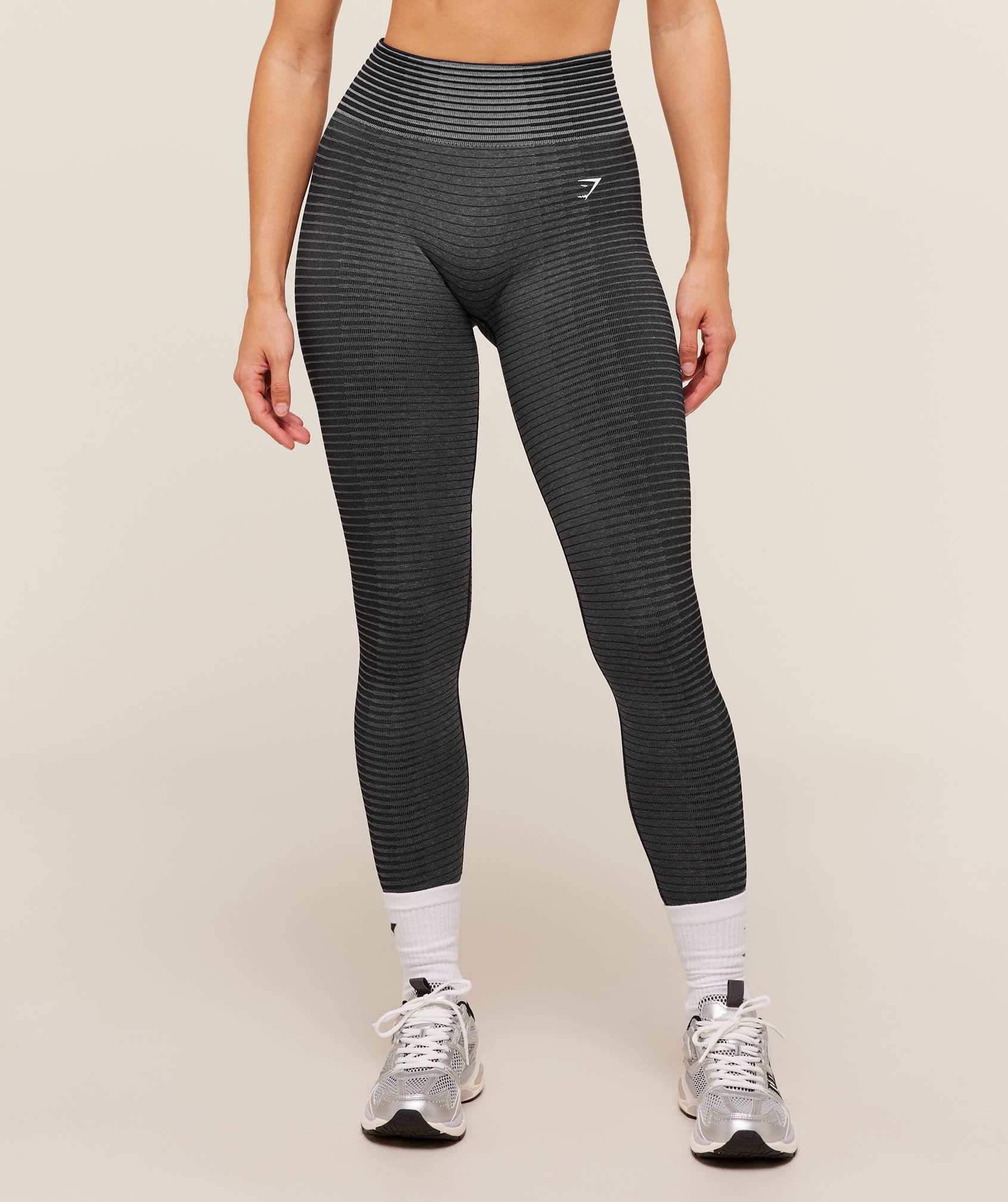 Gymshark Sport Seamless Leggings - Onyx Grey/Black