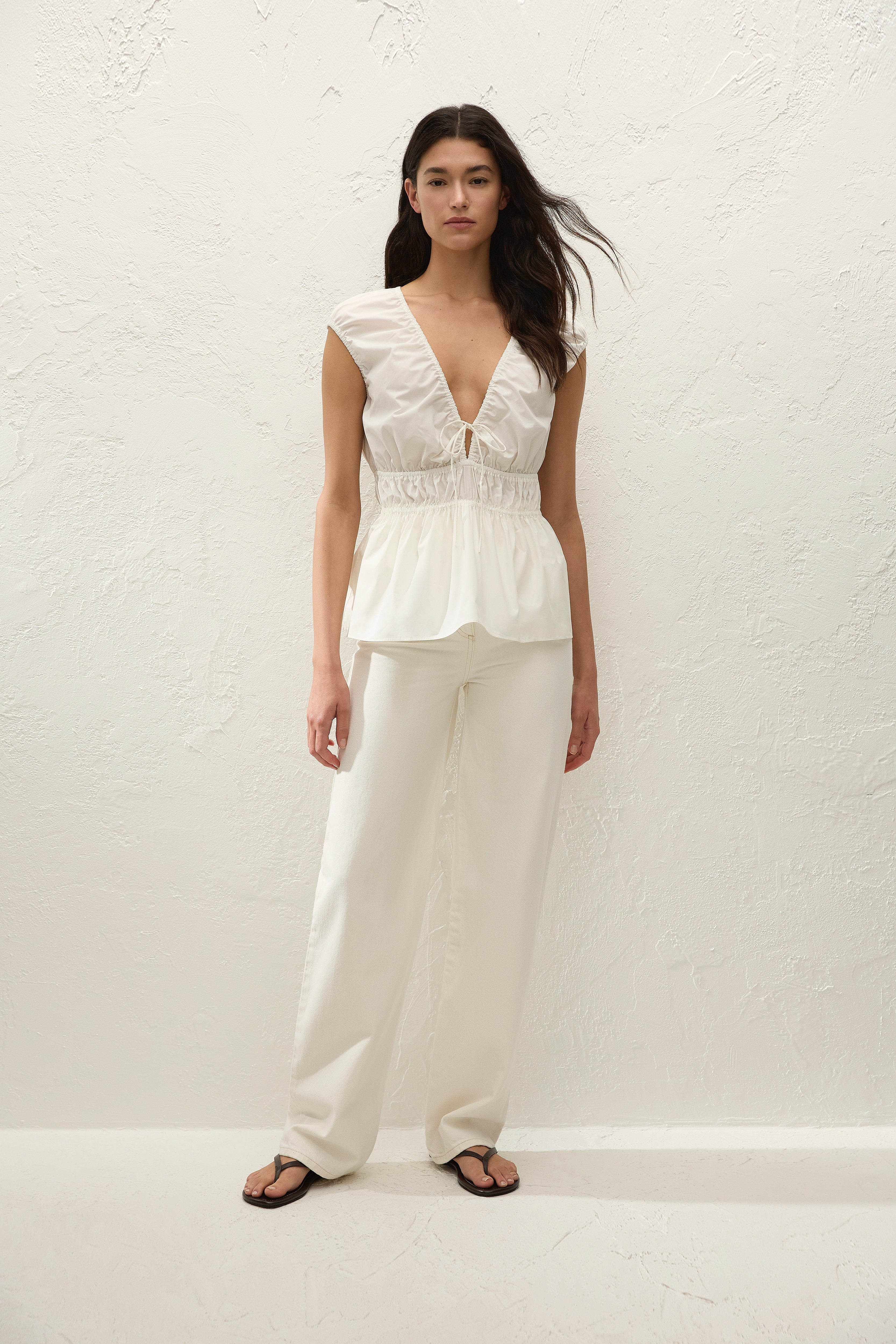 Hedda Top White - Final Sale