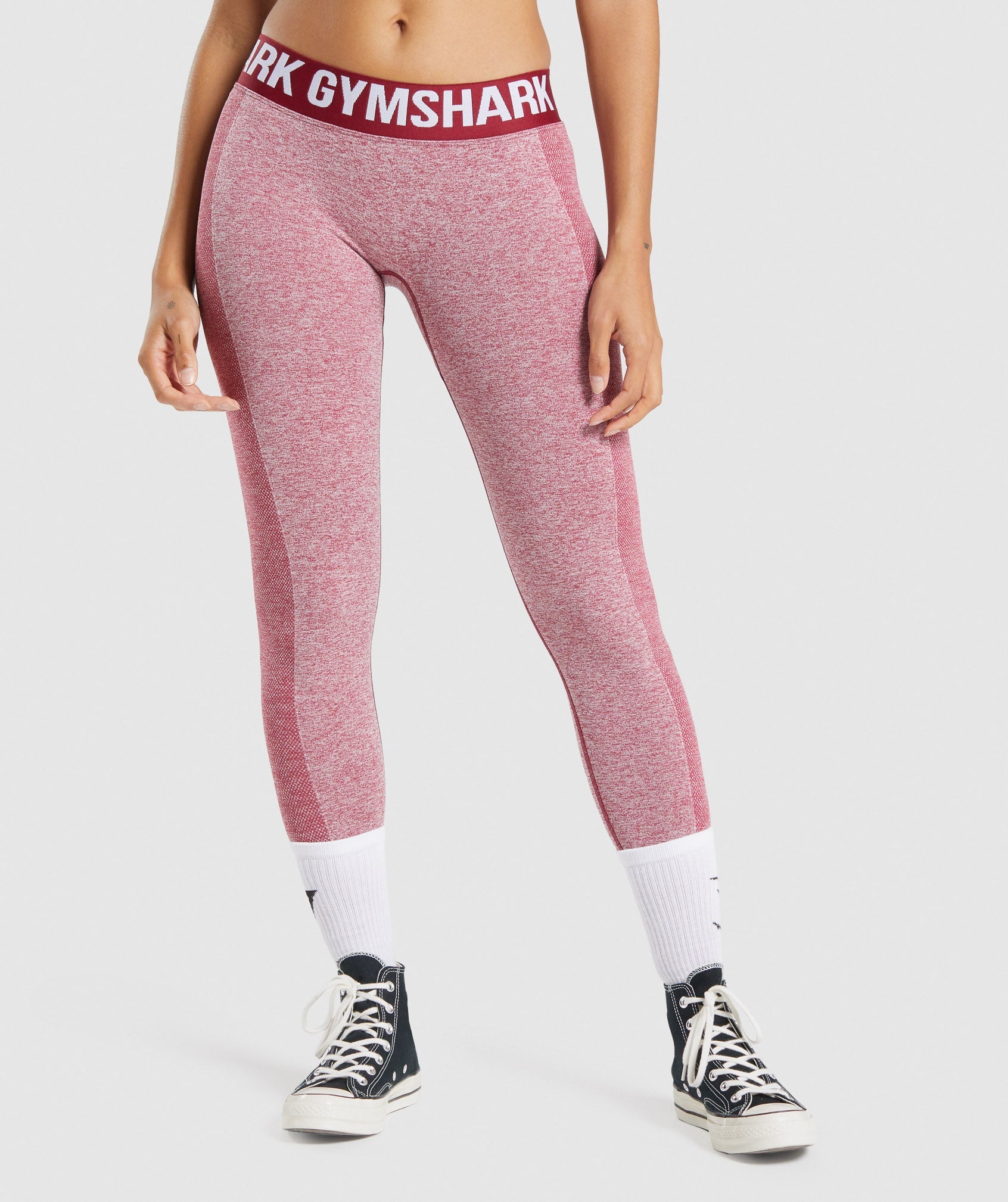 Gymshark Flex Low Rise Leggings - Pink Marl