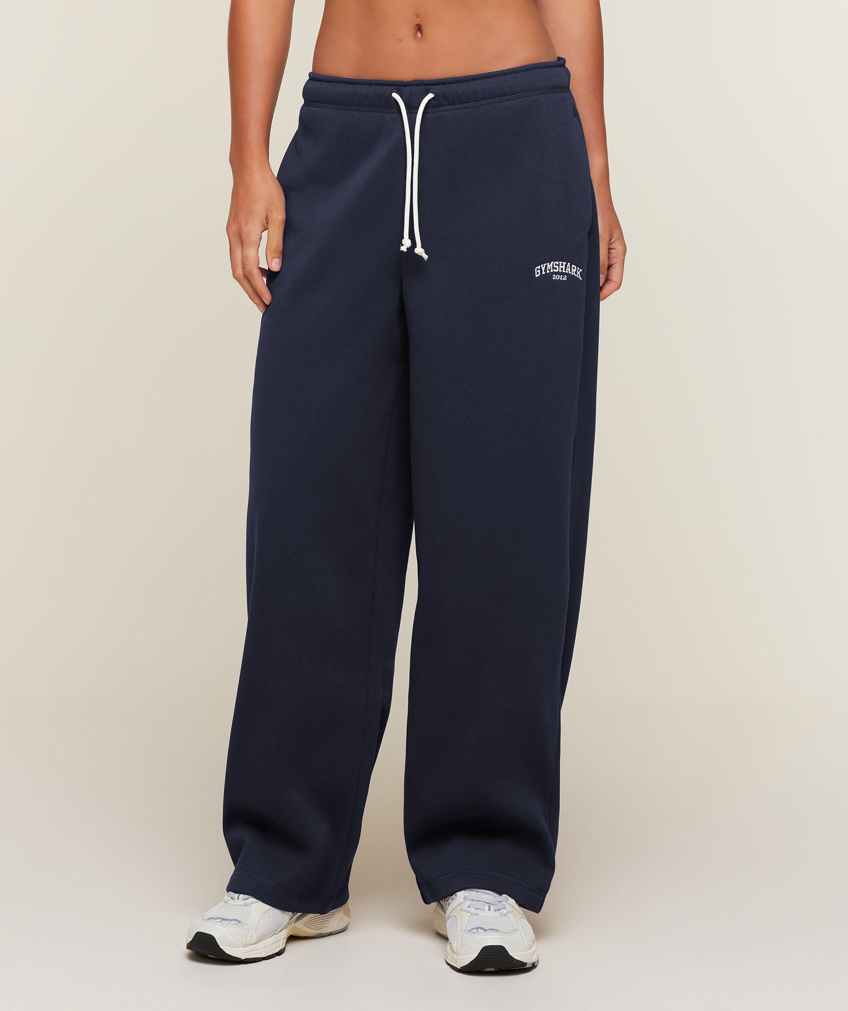Gymshark Cosy Luxe Campus Pants - Heavy Blue