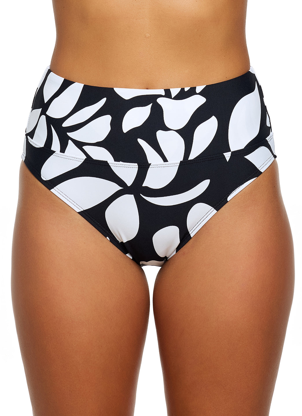 Next by Athena Women's Current Mood High Waist Bikini Bottom