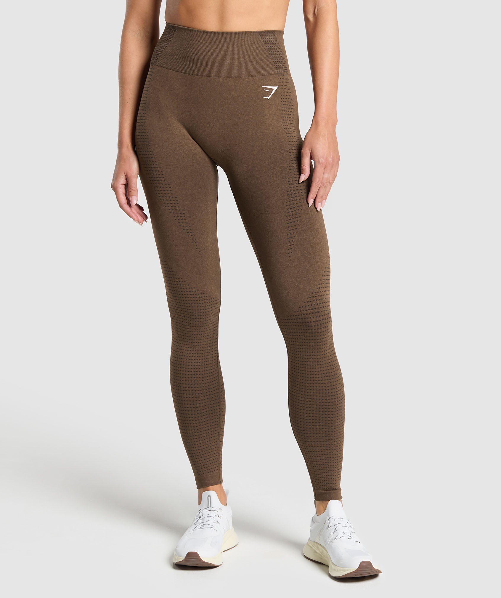 Gymshark Vital Seamless Tall Leggings - Espresso Marl