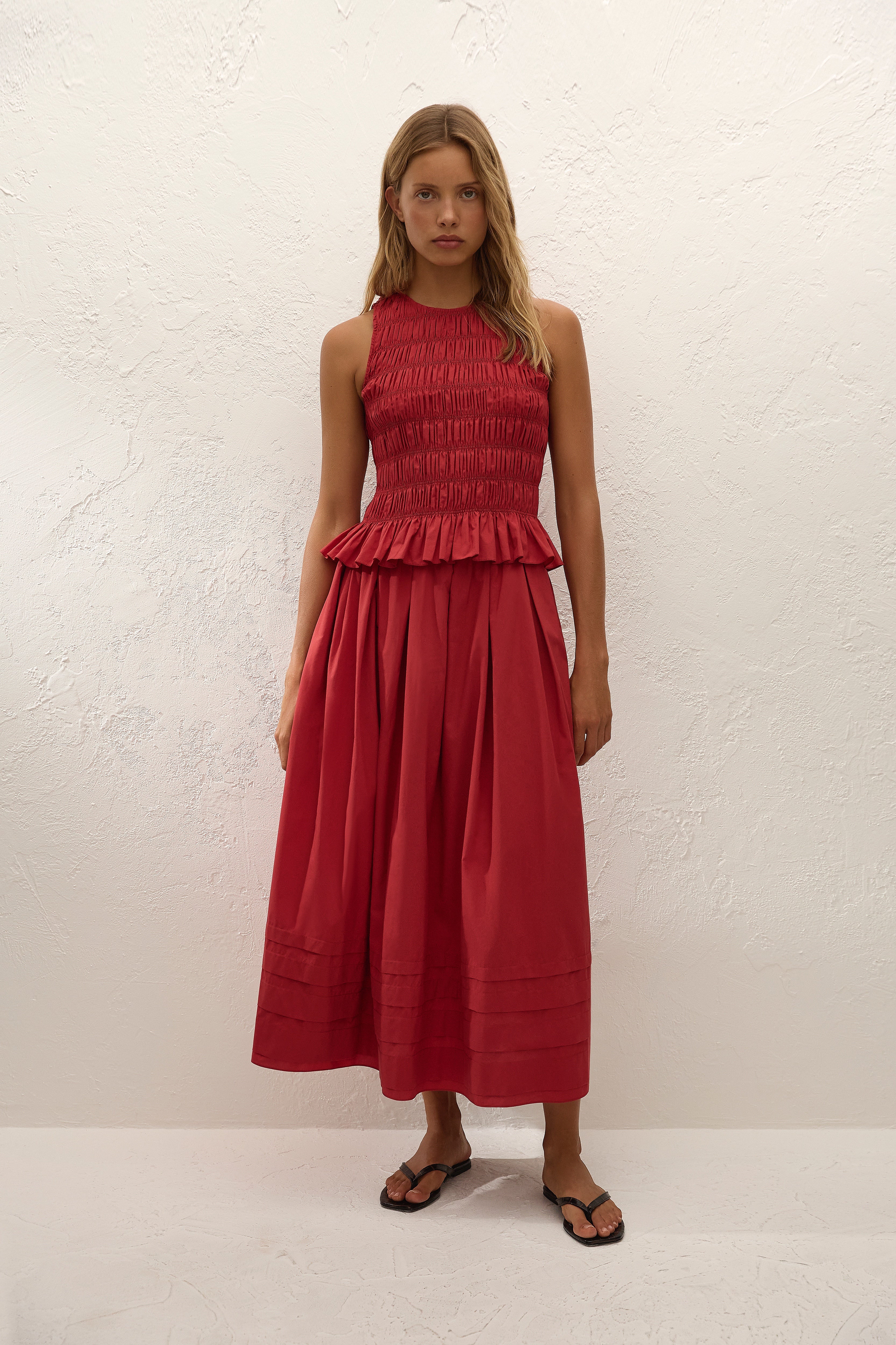 Cales Skirt Chilli