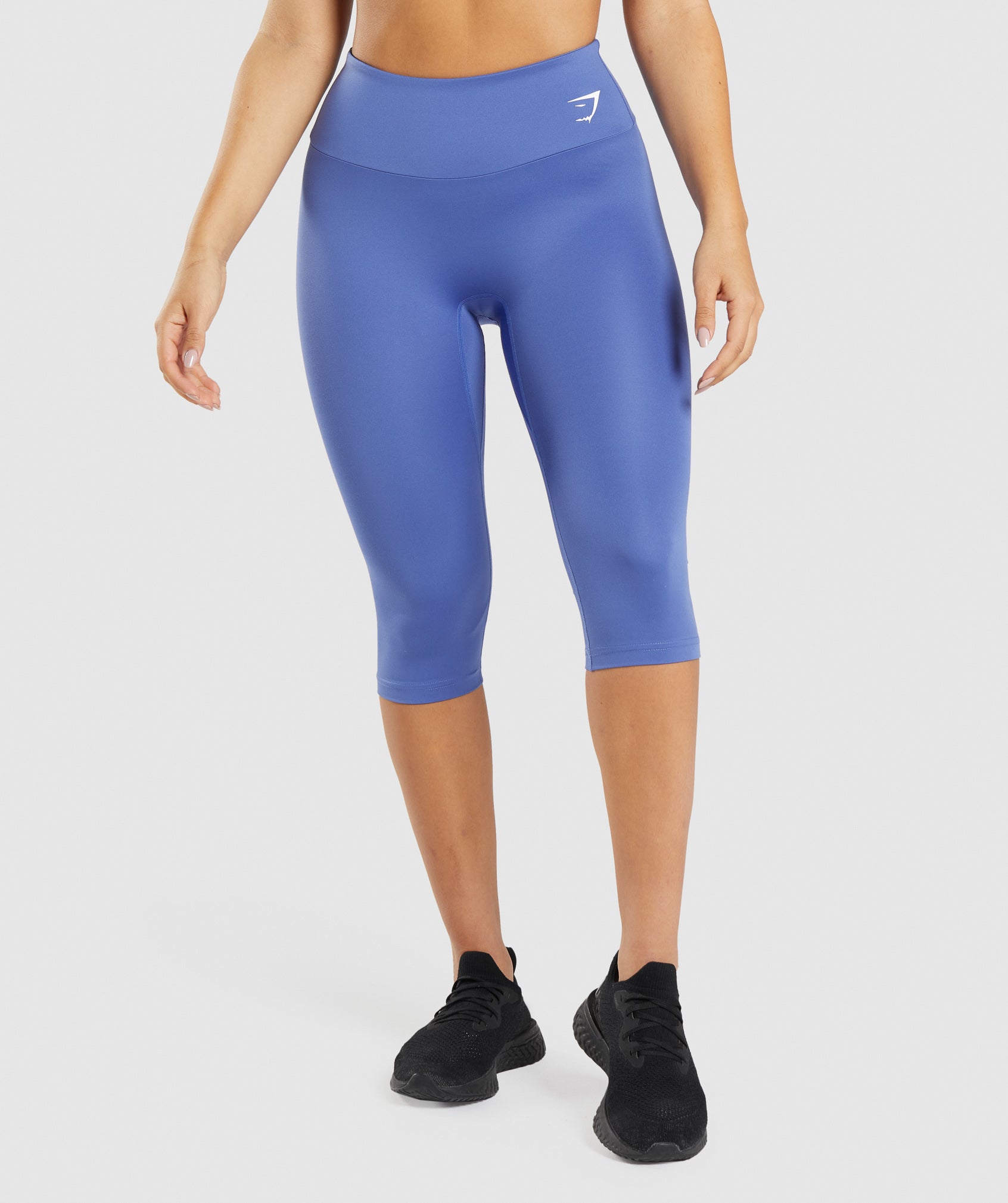 Gymshark Training Cropped Leggings - Court Blue