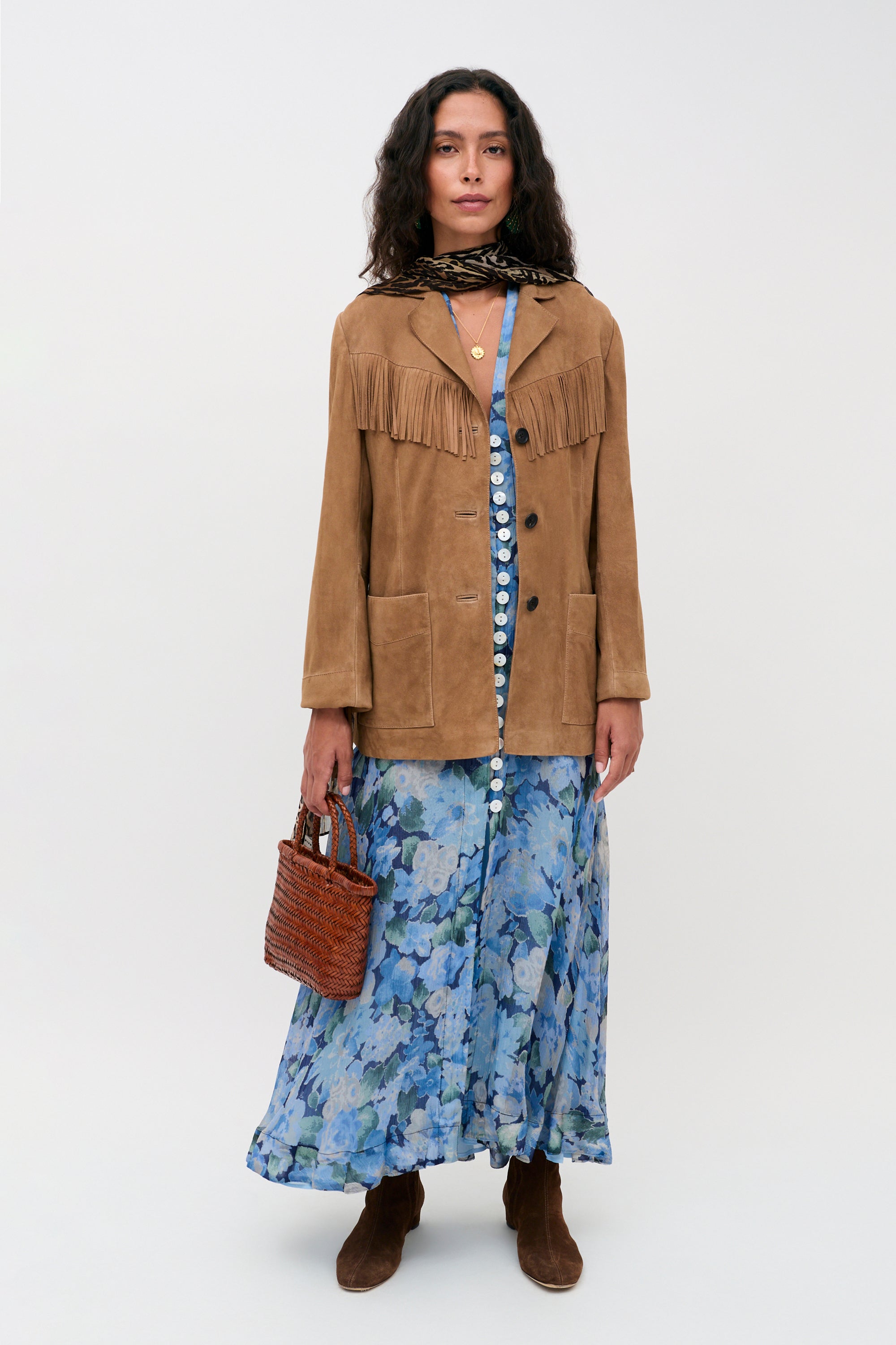 novara dress chelsea floral blue