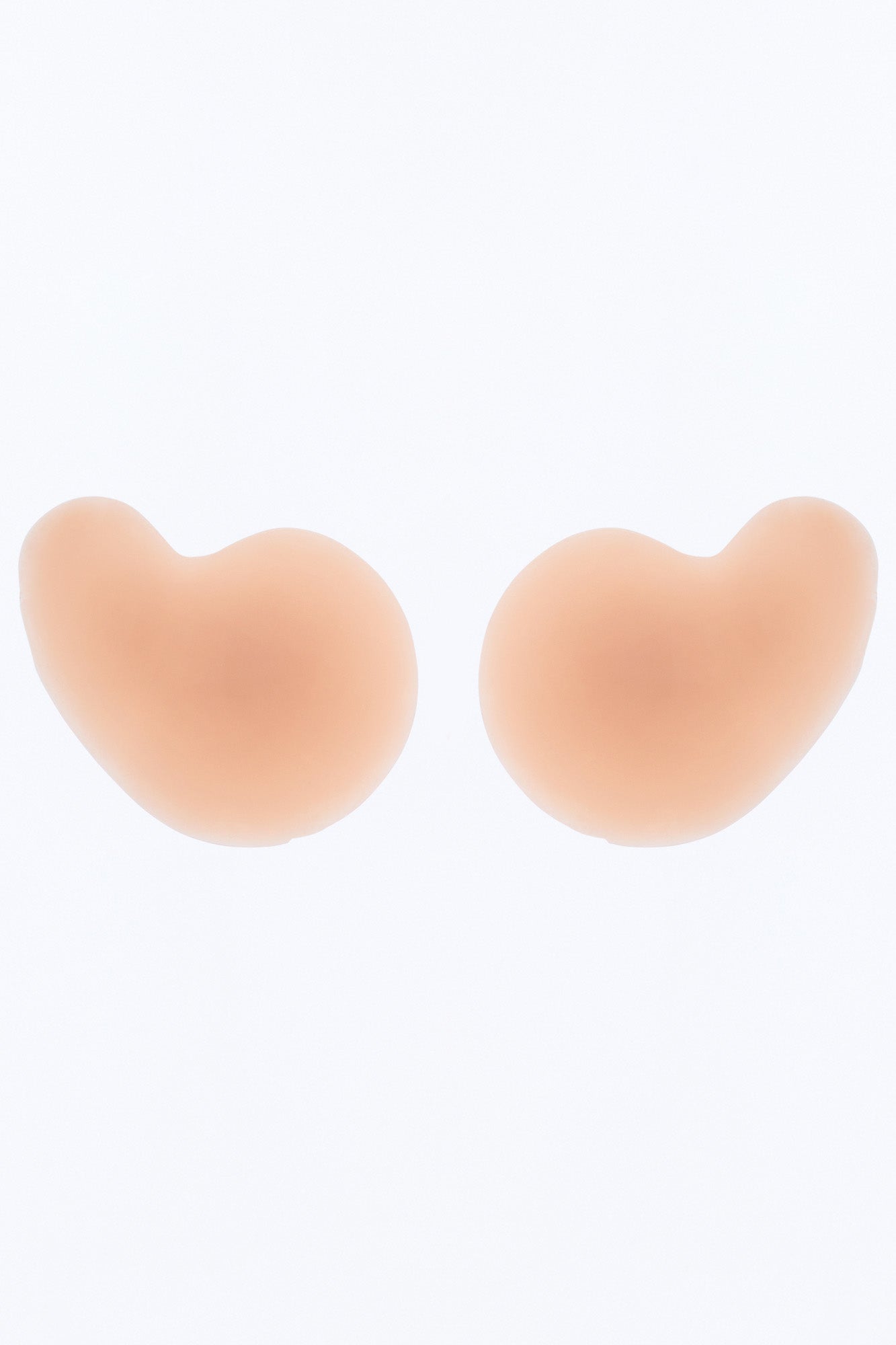 Smooth Lifting Nipple Cover Silicone Bra Pasties - Mocha