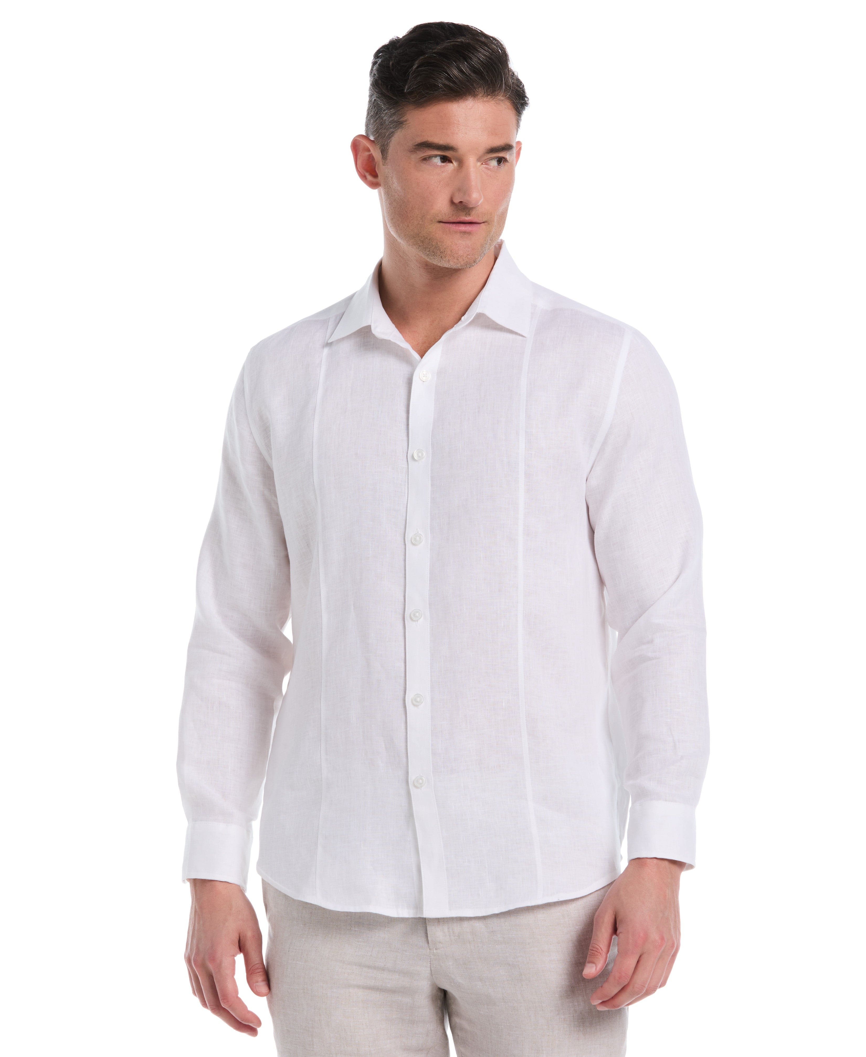 Solid Linen Sport Shirt