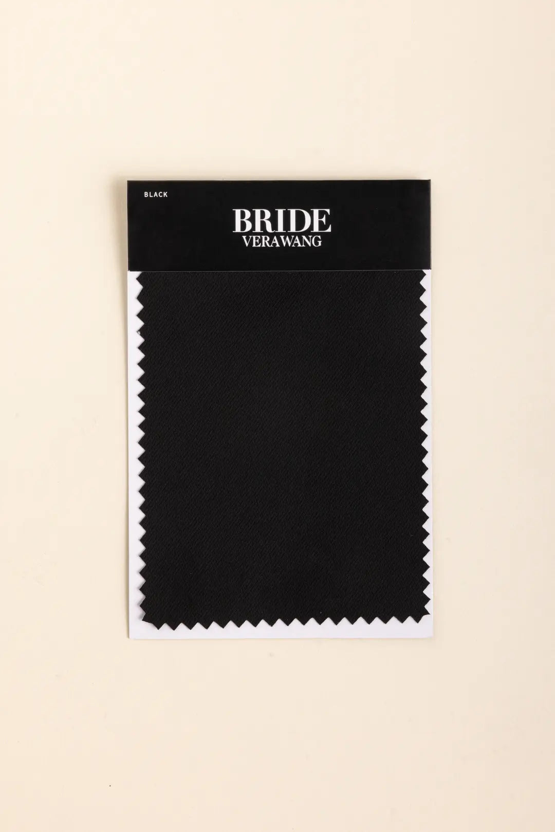 Black Vera Wang Bride Fabric Swatch