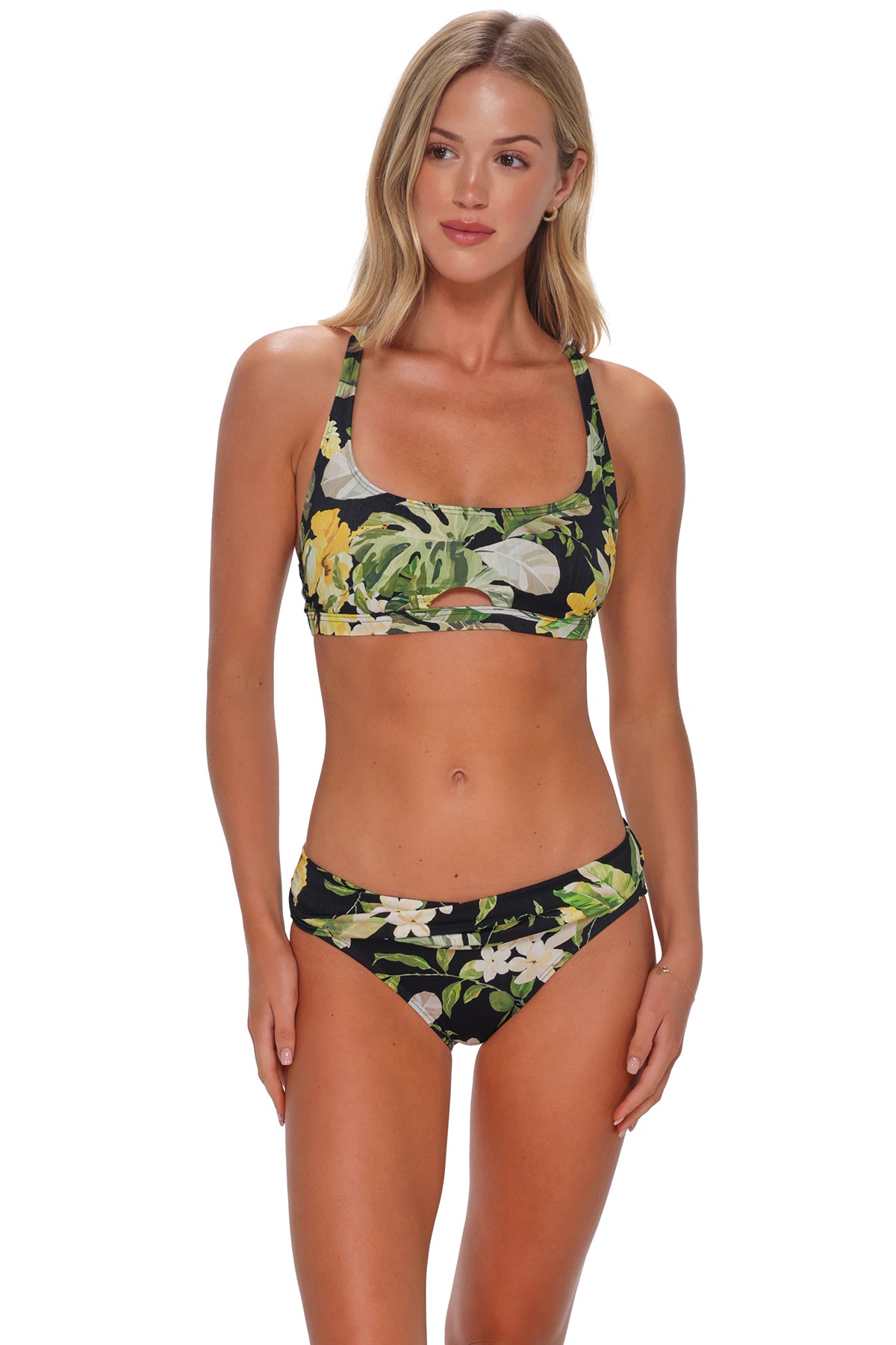 Sunsets Night Bloom Brandi Bralette Top