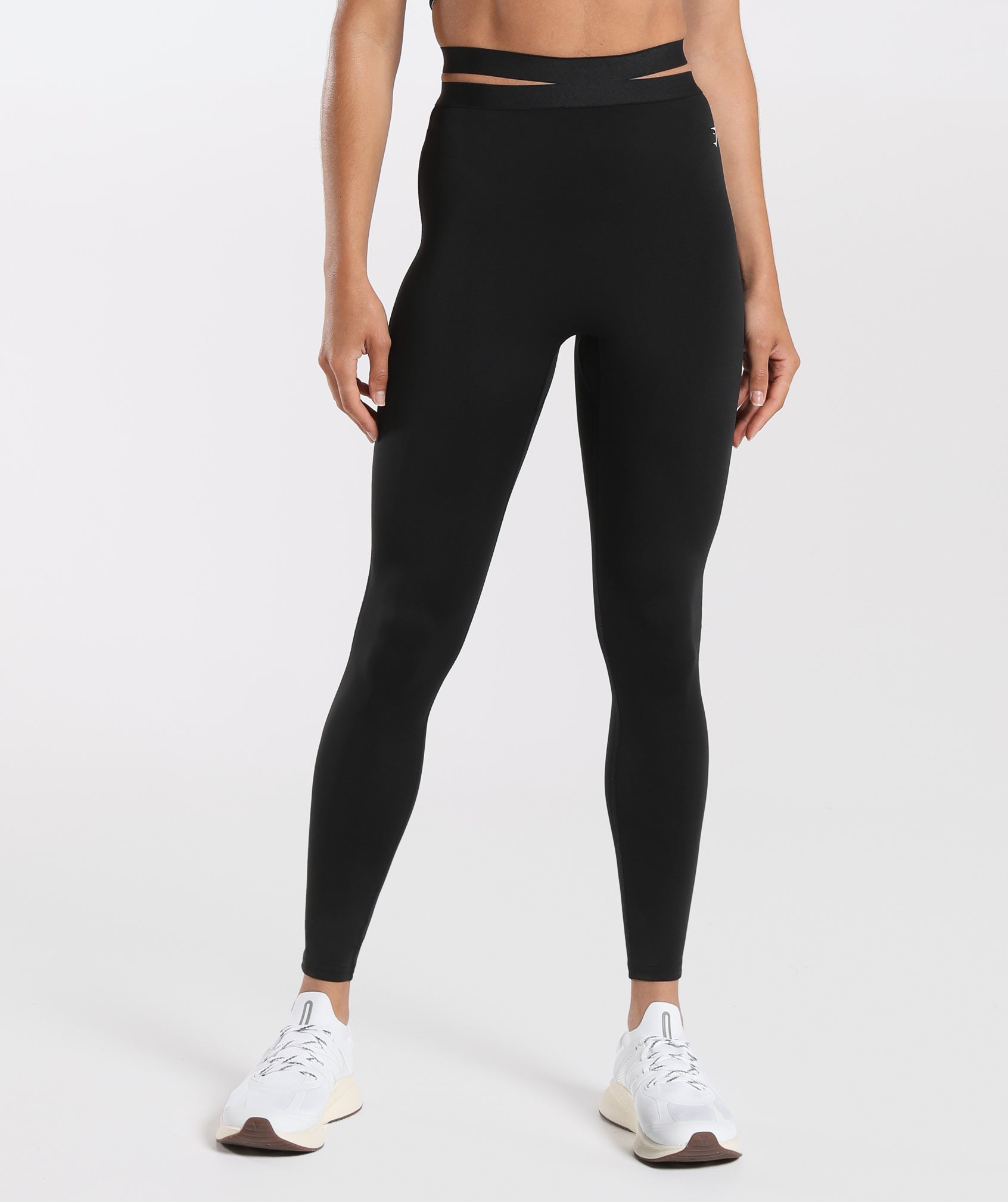 Gymshark Strappy Waistband Legging - Black