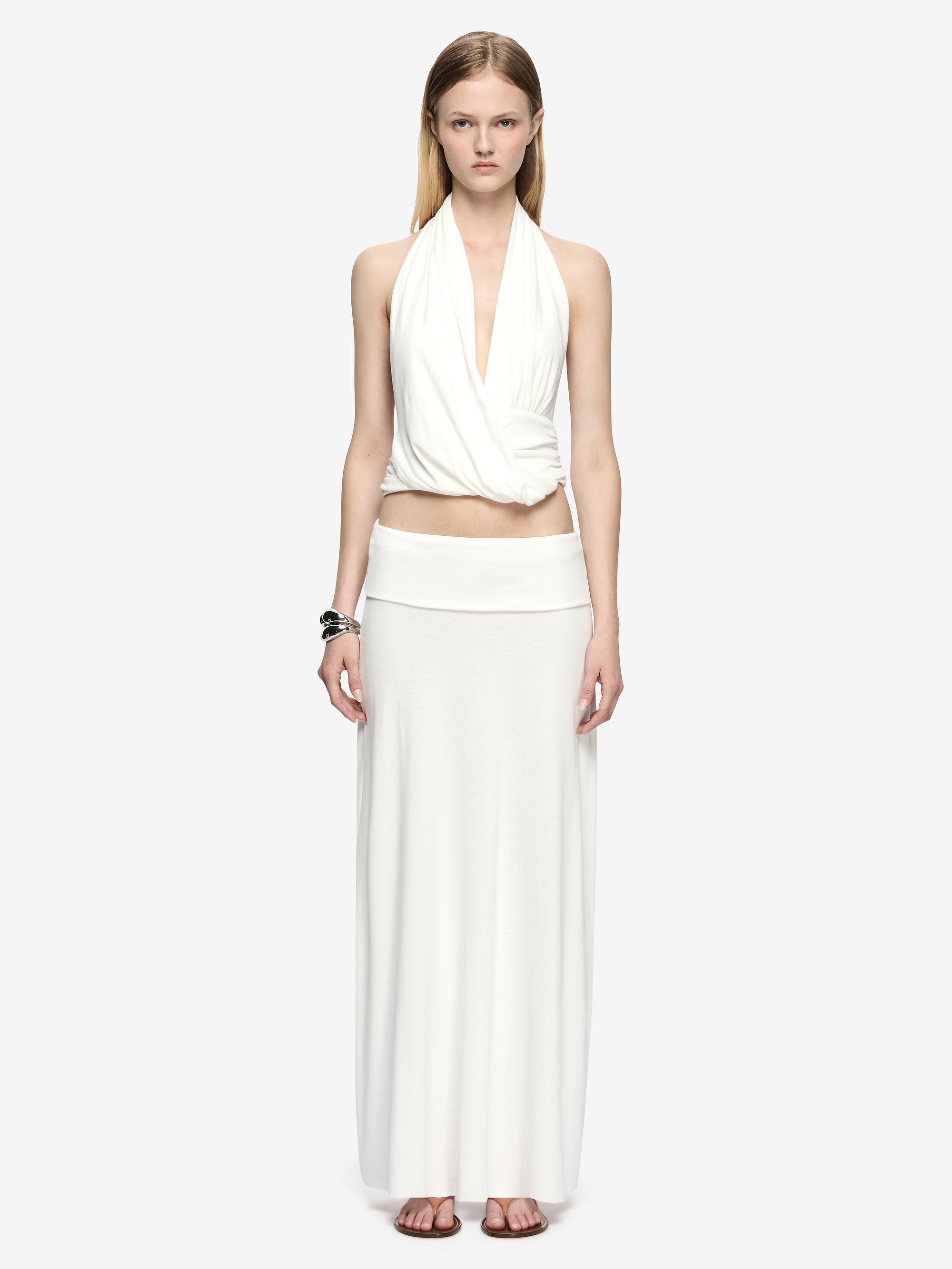 XENNA MAXI SKIRT - IVORY