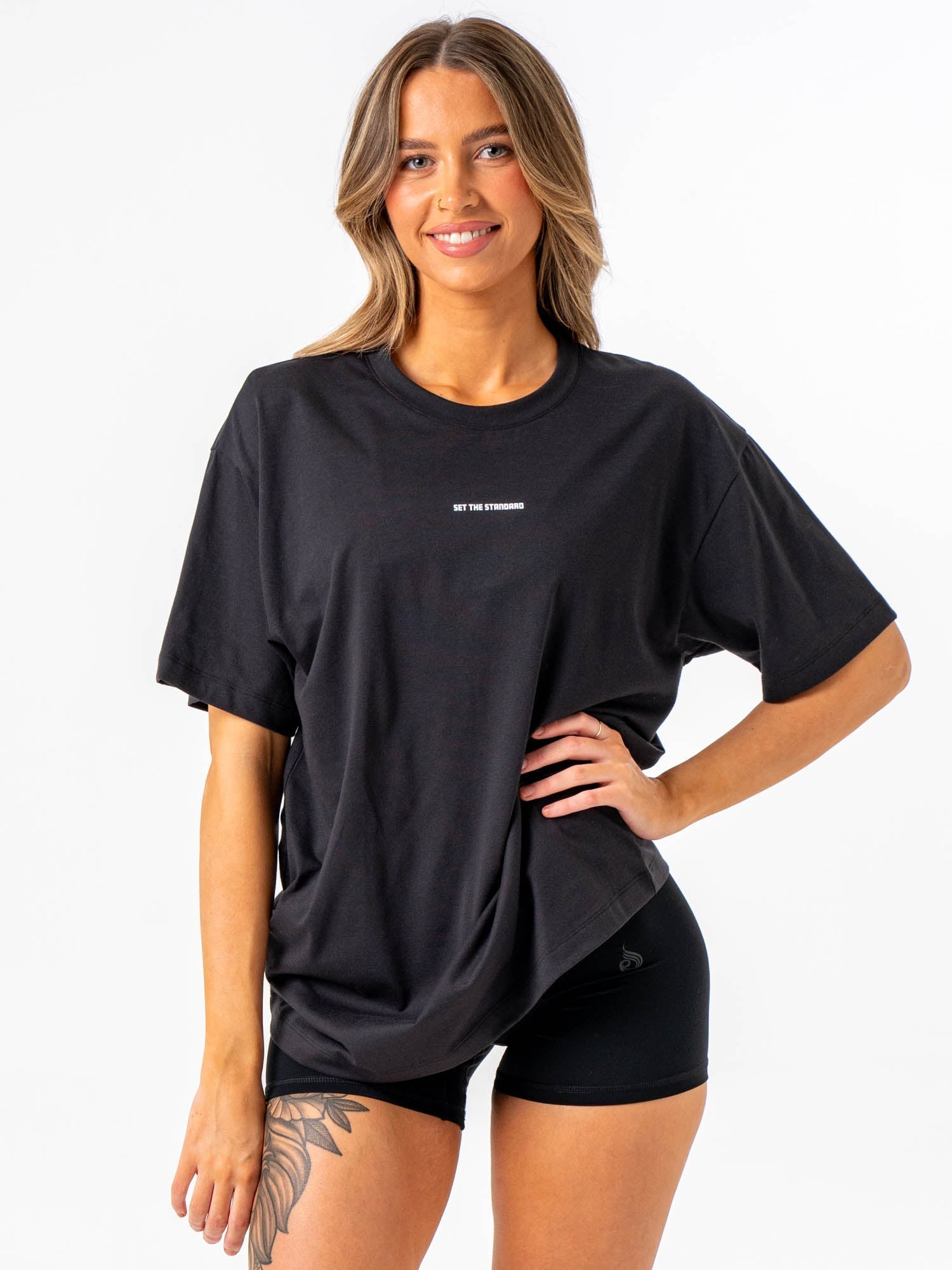 Emerge Oversized T-Shirt - Faded Black