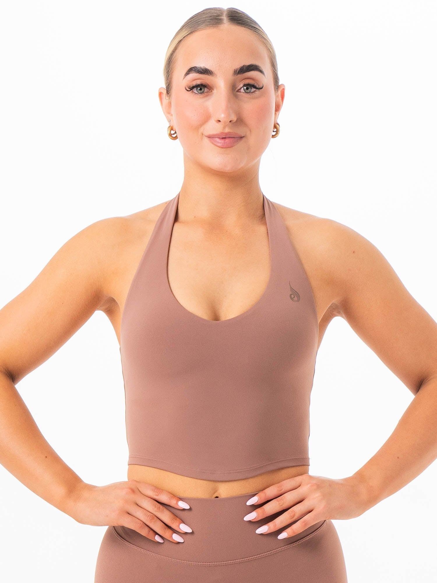 NKD Halter Shelf Tank - Mocha