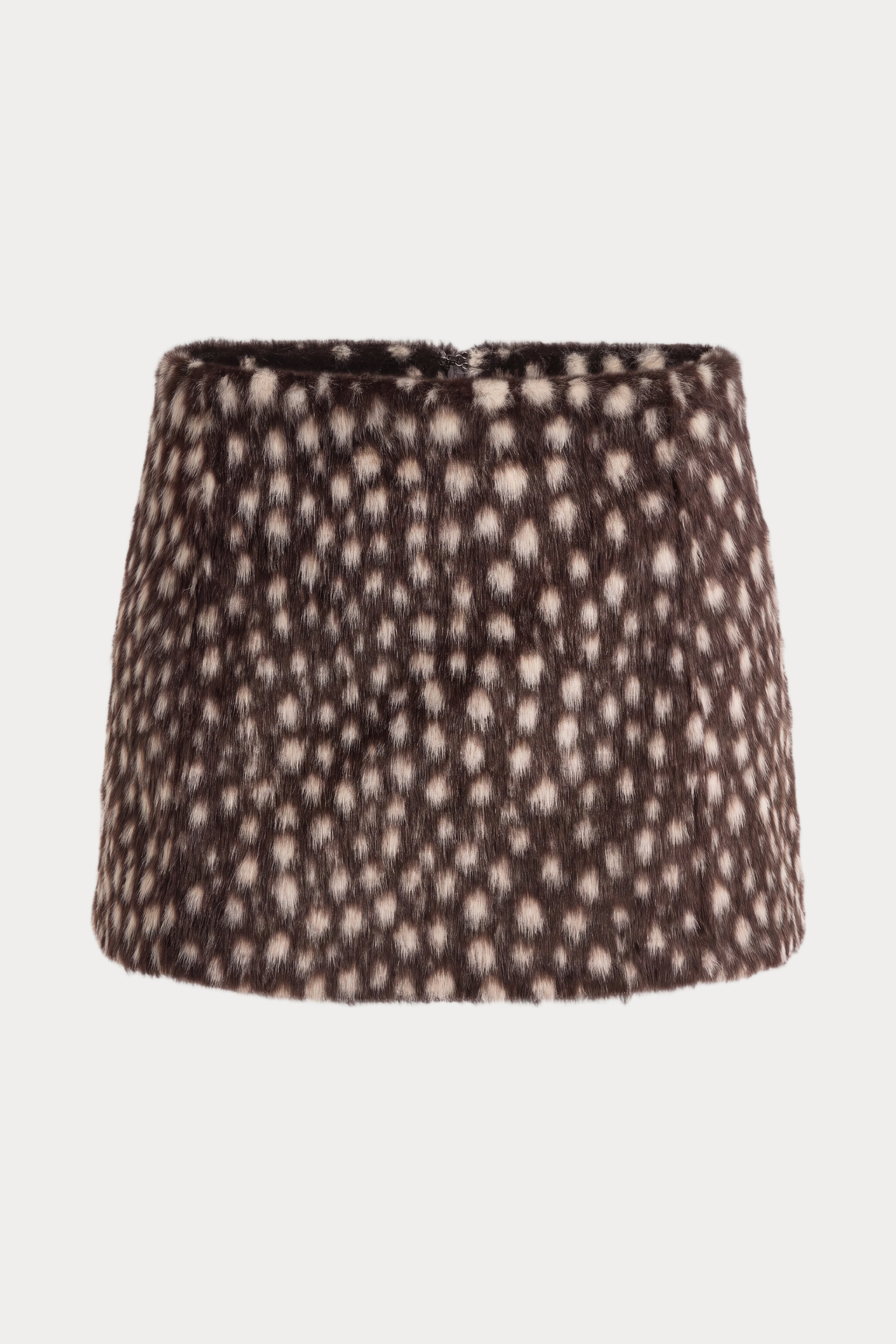 THE PONYHAIR SKIRT | DEEP CHOCOLATE FAWN