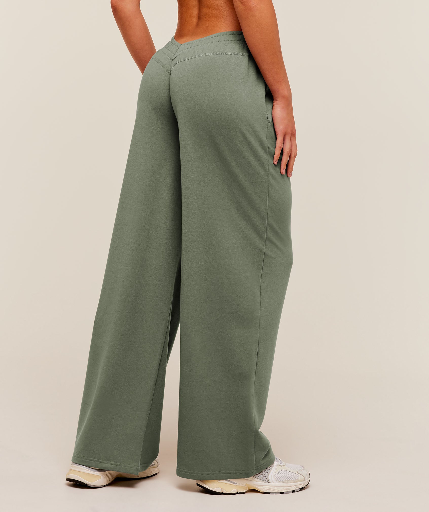 Gymshark Lifting Dipped Waistband Pants - Unit Green