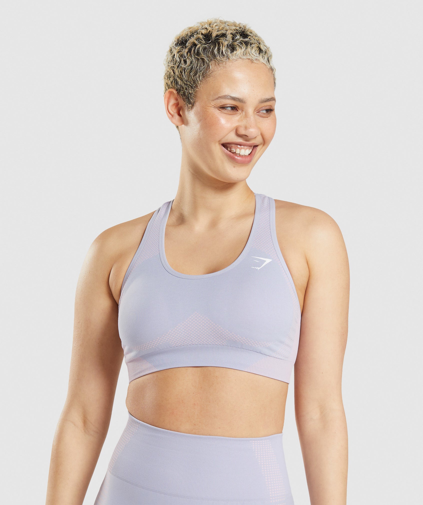 Gymshark Vital Sports Bra - Moonstone Blue/ Marl