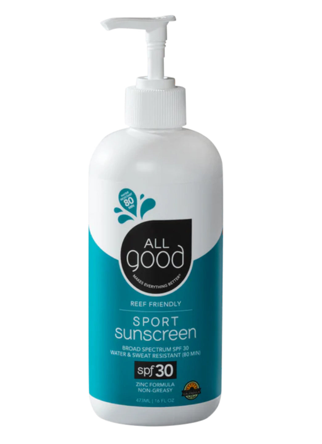 All Good SPF 30 Sunscreen Lotion 16oz