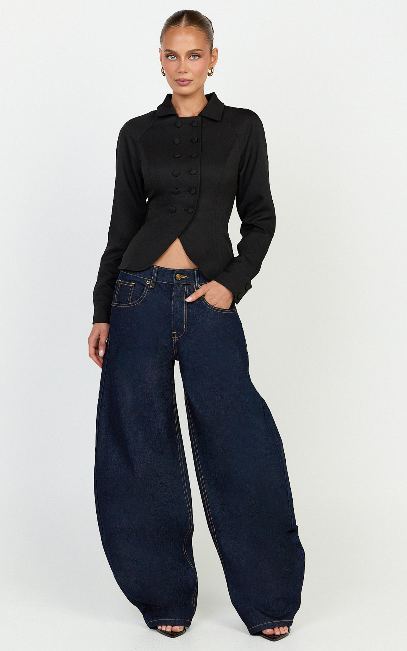 Lioness - Horseshoe Jean in Dark Denim