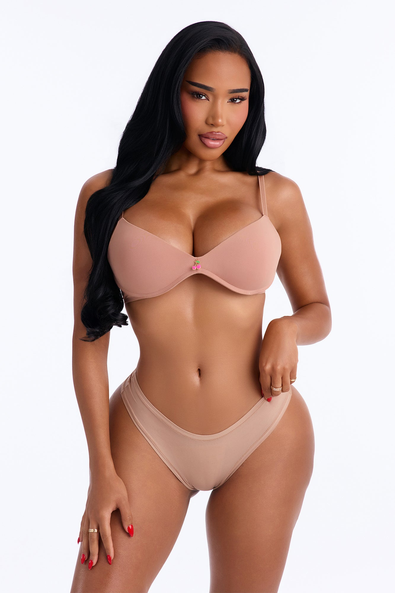 Always Flawless Wireless Microfiber Molded Cup Bra - LightBrown