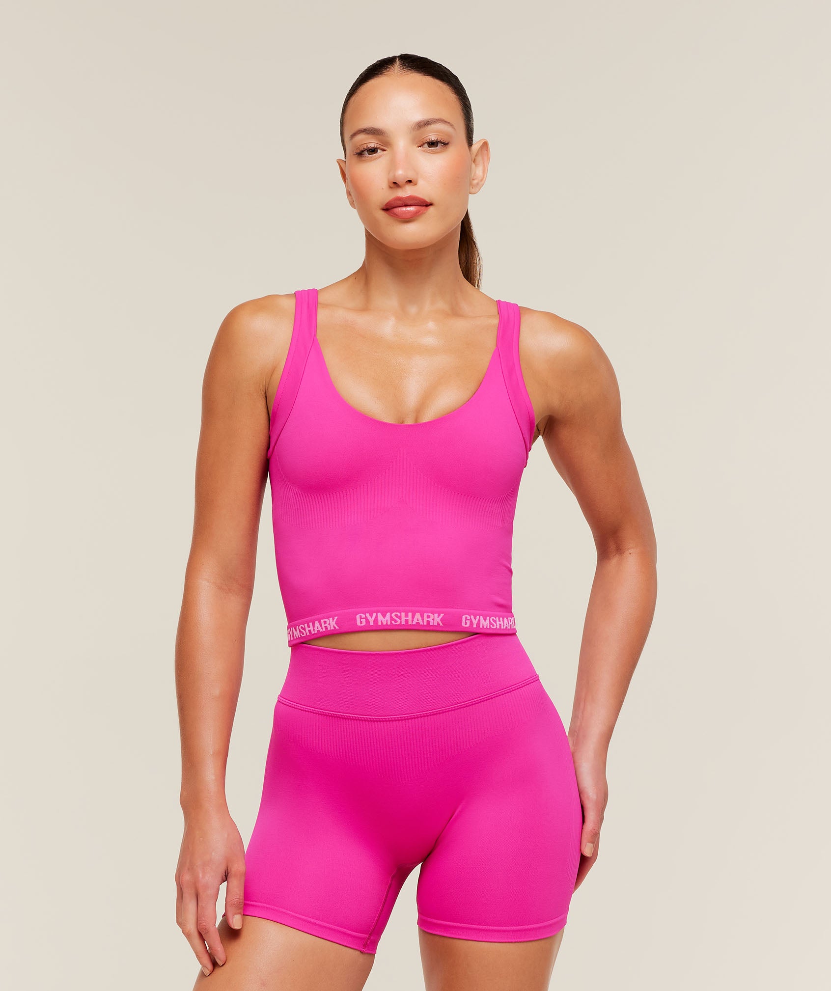 Gymshark Flex V4 Tank Top - Super-Set Pink/P310