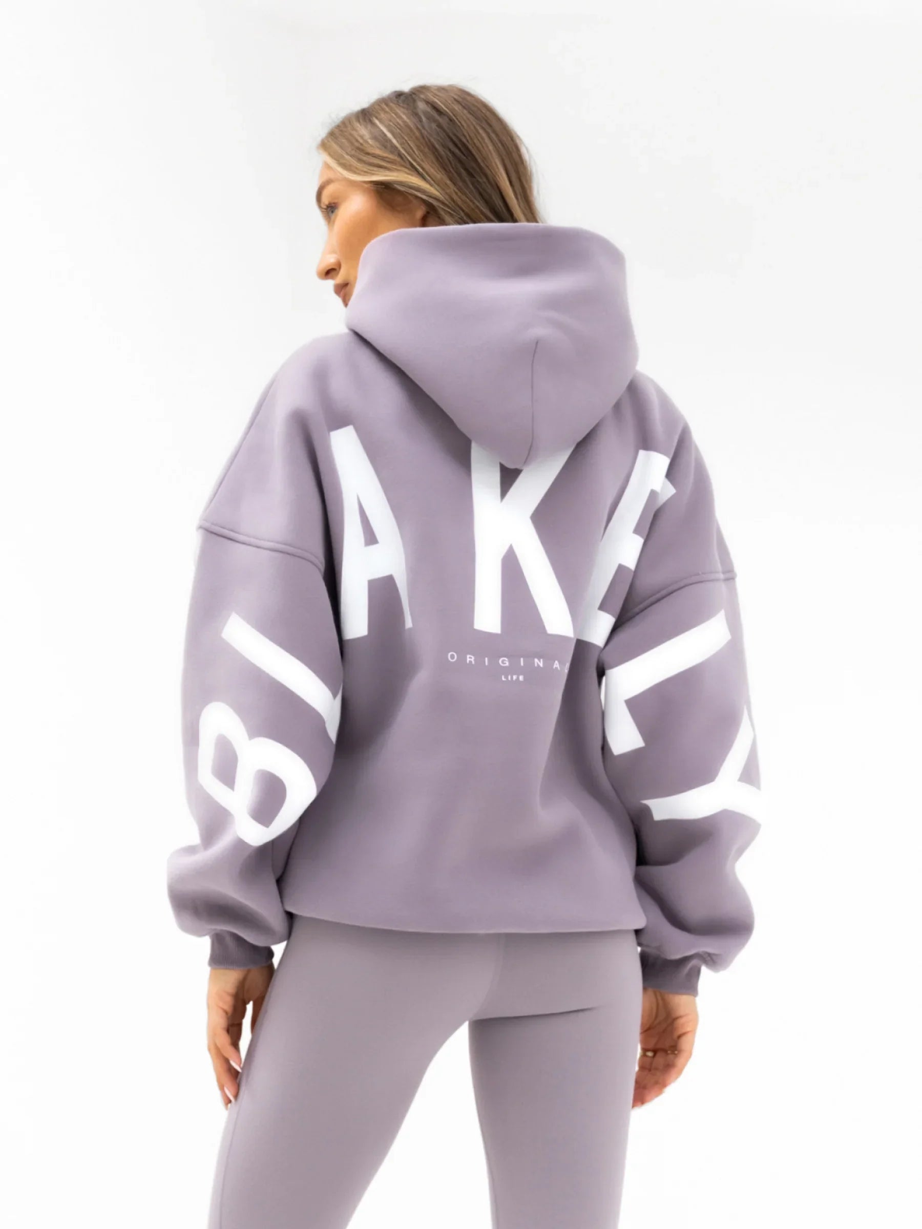 Isabel Oversized Hoodie - Soft Purple