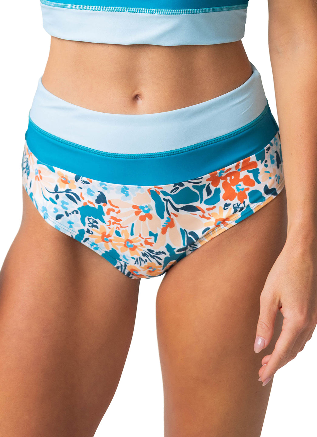 Nani Women's Canyons Arches Color Block Bikini Bottom
