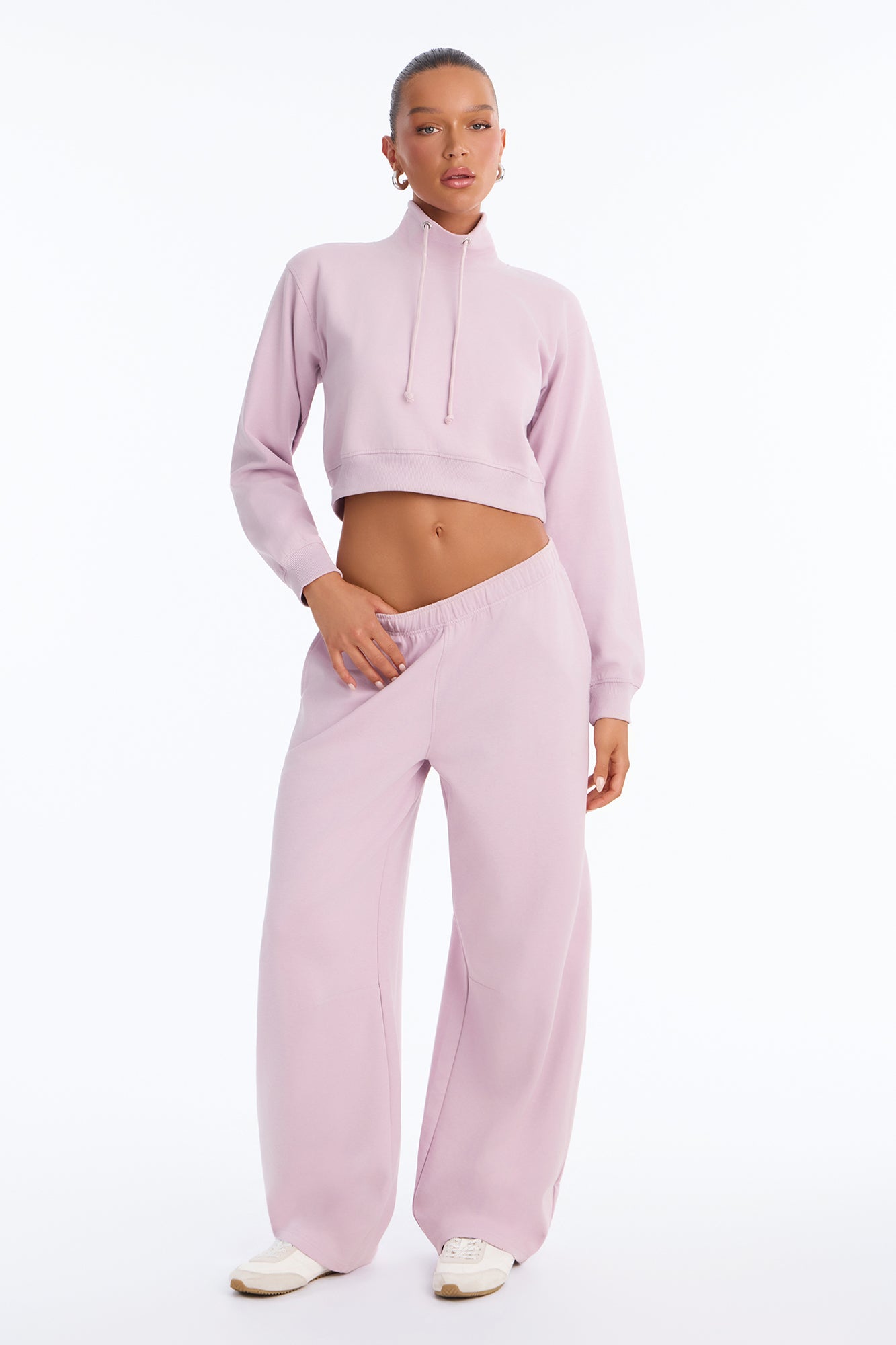 Zola Washed Pant Seet - Pink