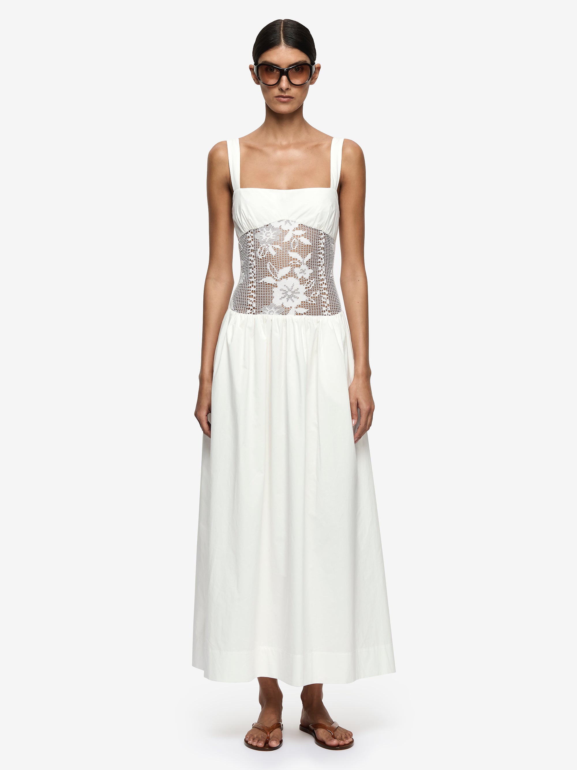 SIENNA MAXI DRESS - WHITE