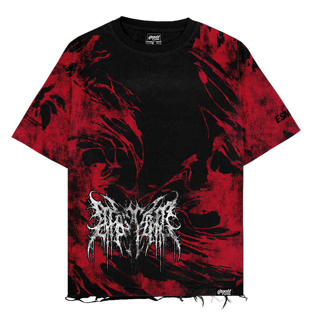 Bloodfire (Red) - Oversized T-Shirt (200GSM)