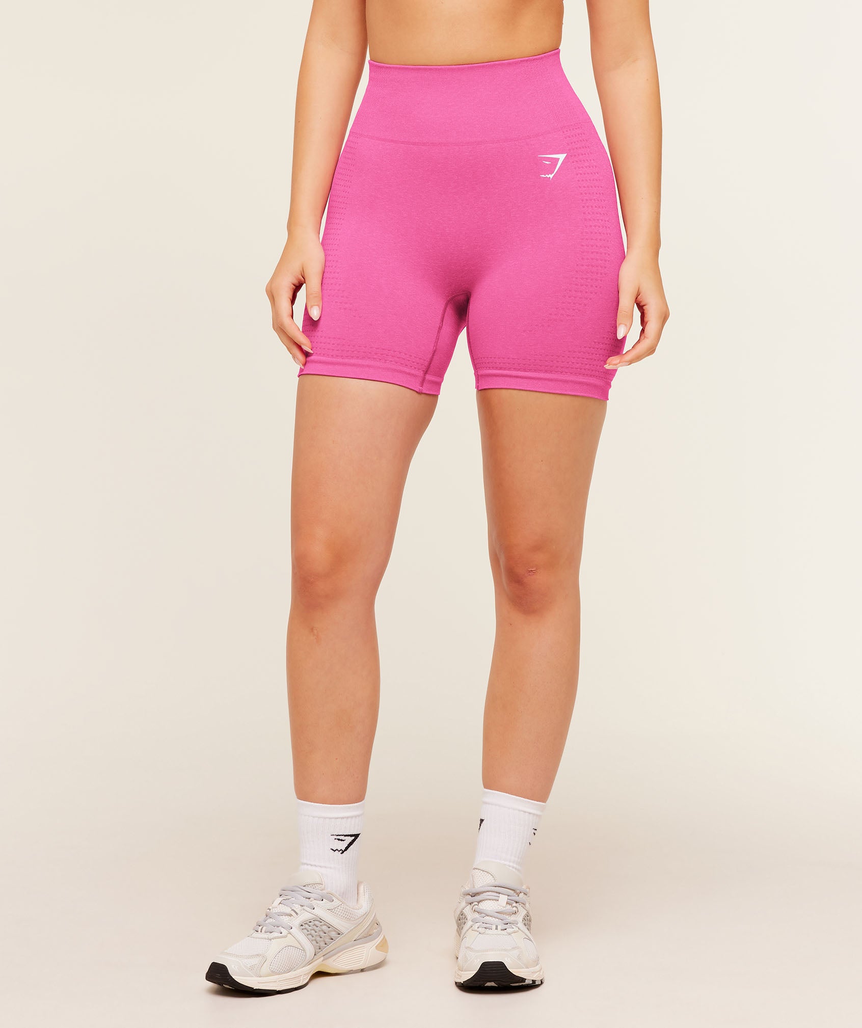 Gymshark Vital Seamless 2.0 Shorts - Super-Set Pink/Marl