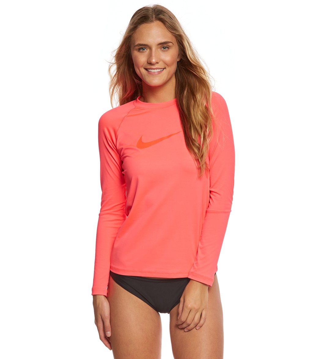 Nike Womens' L/S Hydro Rashguard