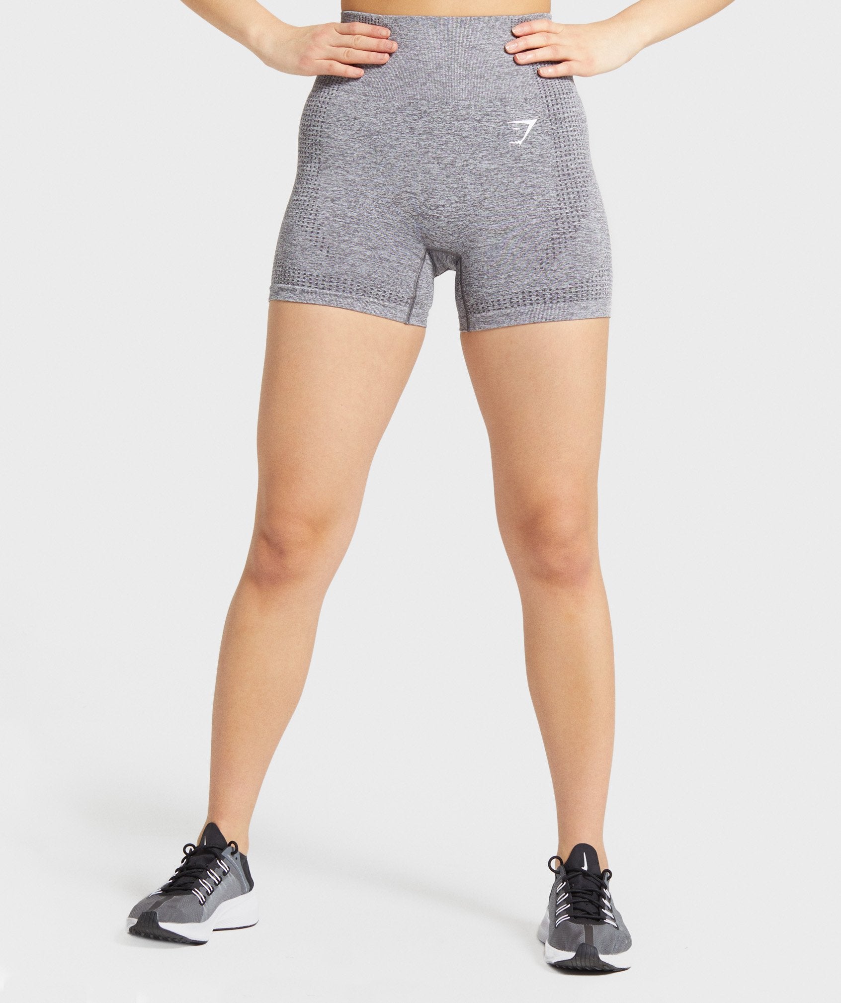 DNU - Gymshark Vital Seamless Shorts - Smokey Grey Marl