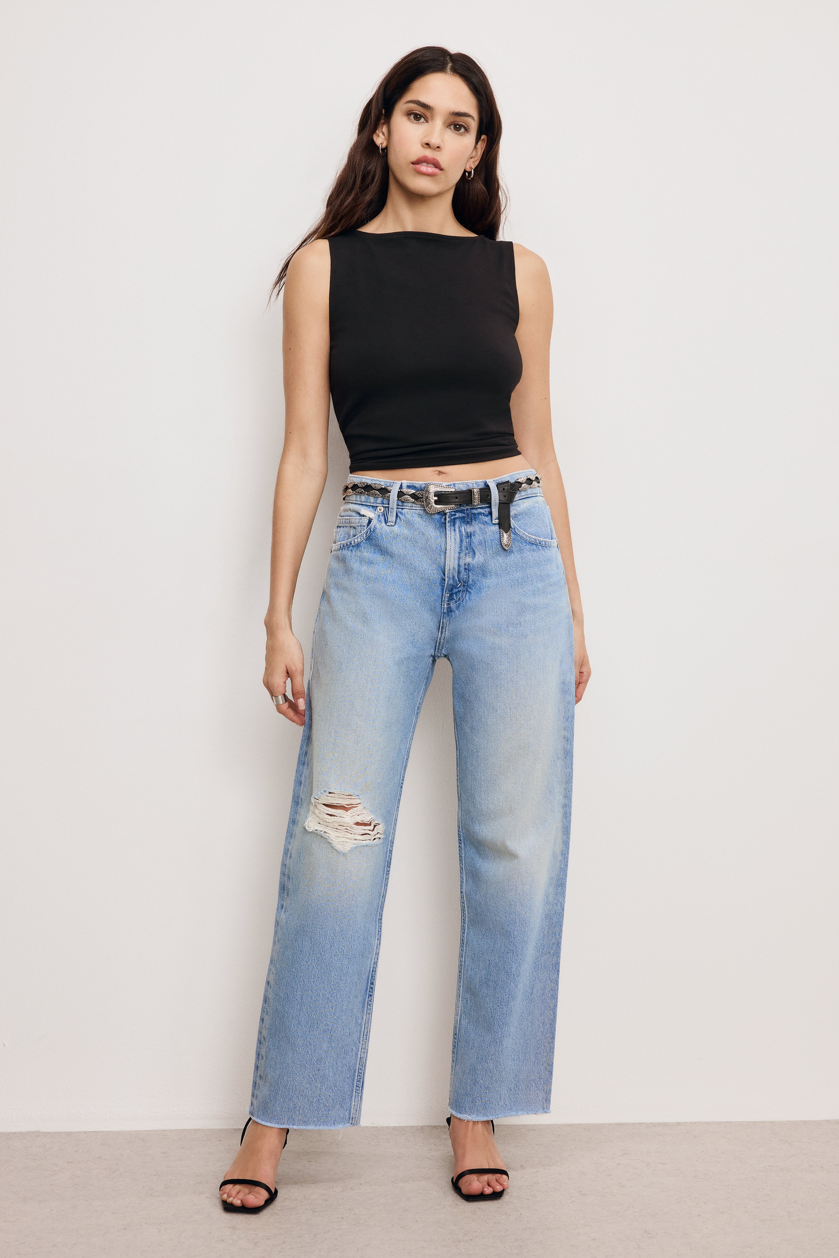 GOOD RELAXED STRAIGHT JEANS | INDIGO887