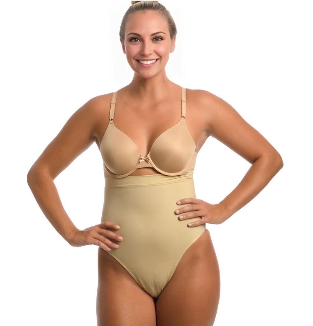InstantFigure Compression Hi-waist panty thong WP019T