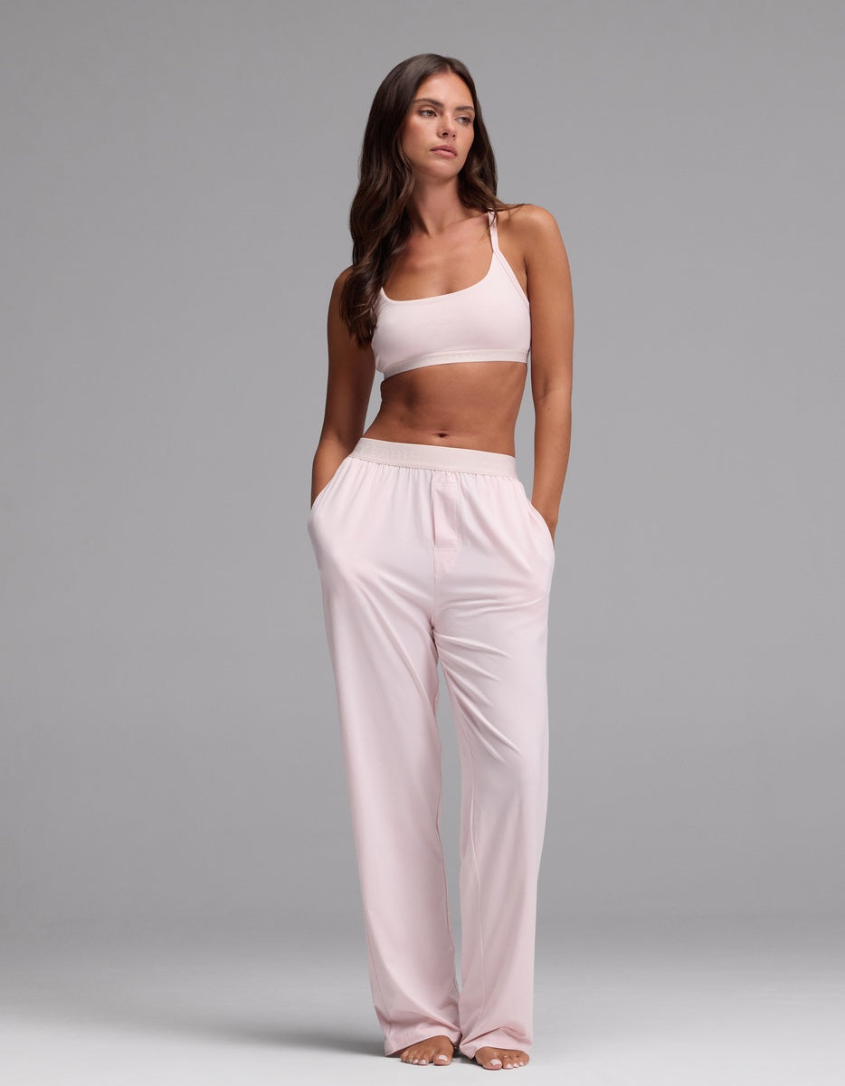 Women's First Layer Pajama Soft Bra & Pajama Pant Set