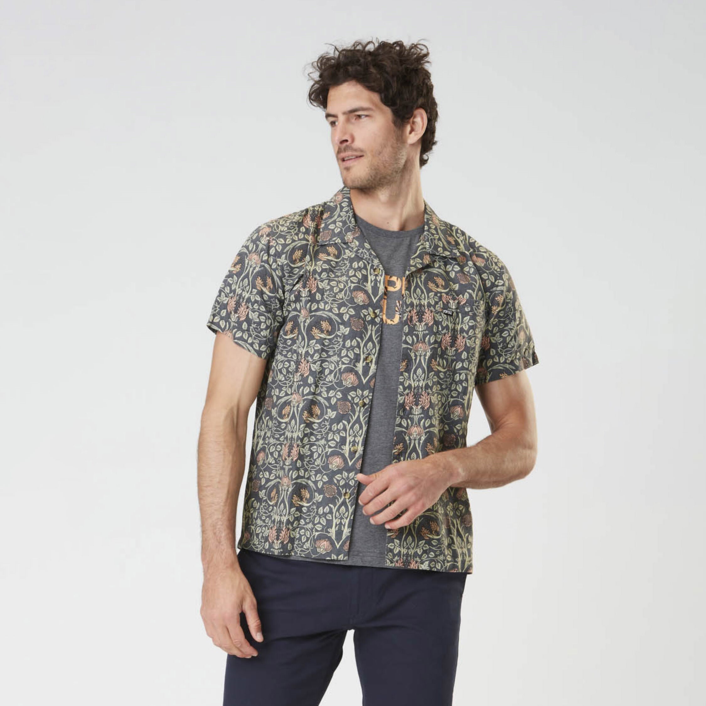 Chemise à manches courtes homme MOKARA