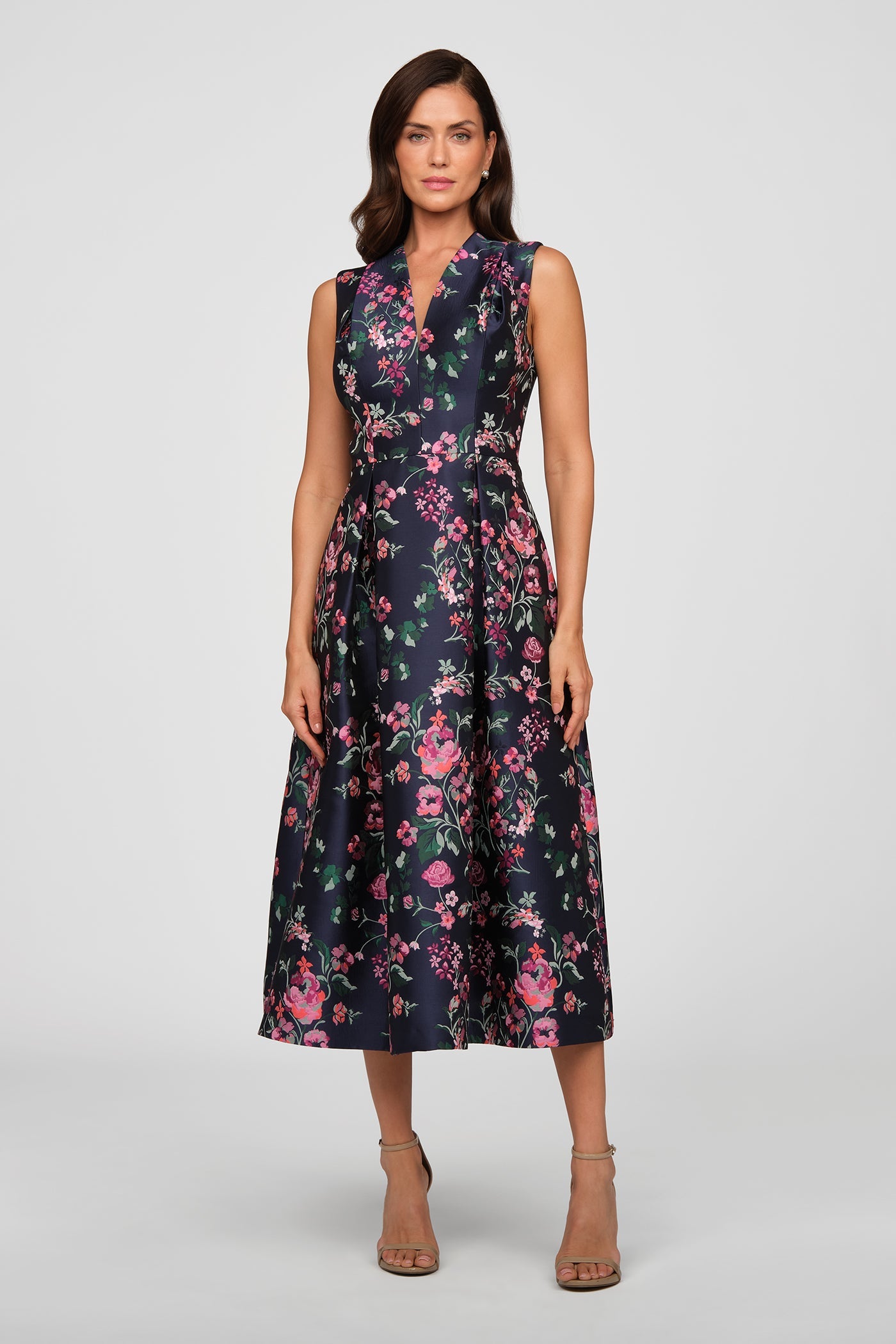 Rhea Tea Length Dress