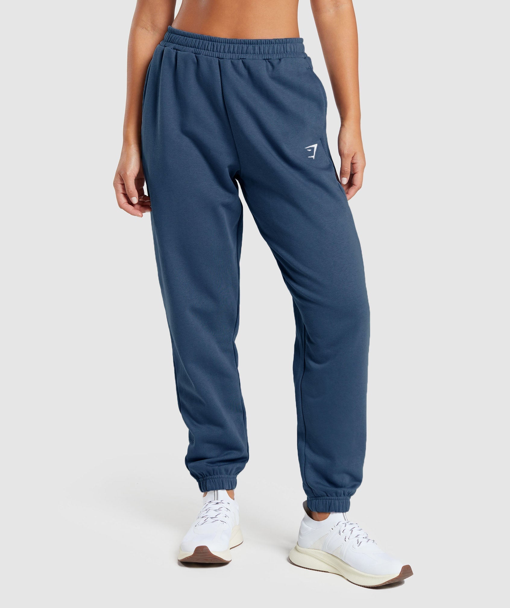 Gymshark Training Regular Fleece Joggers - Blue