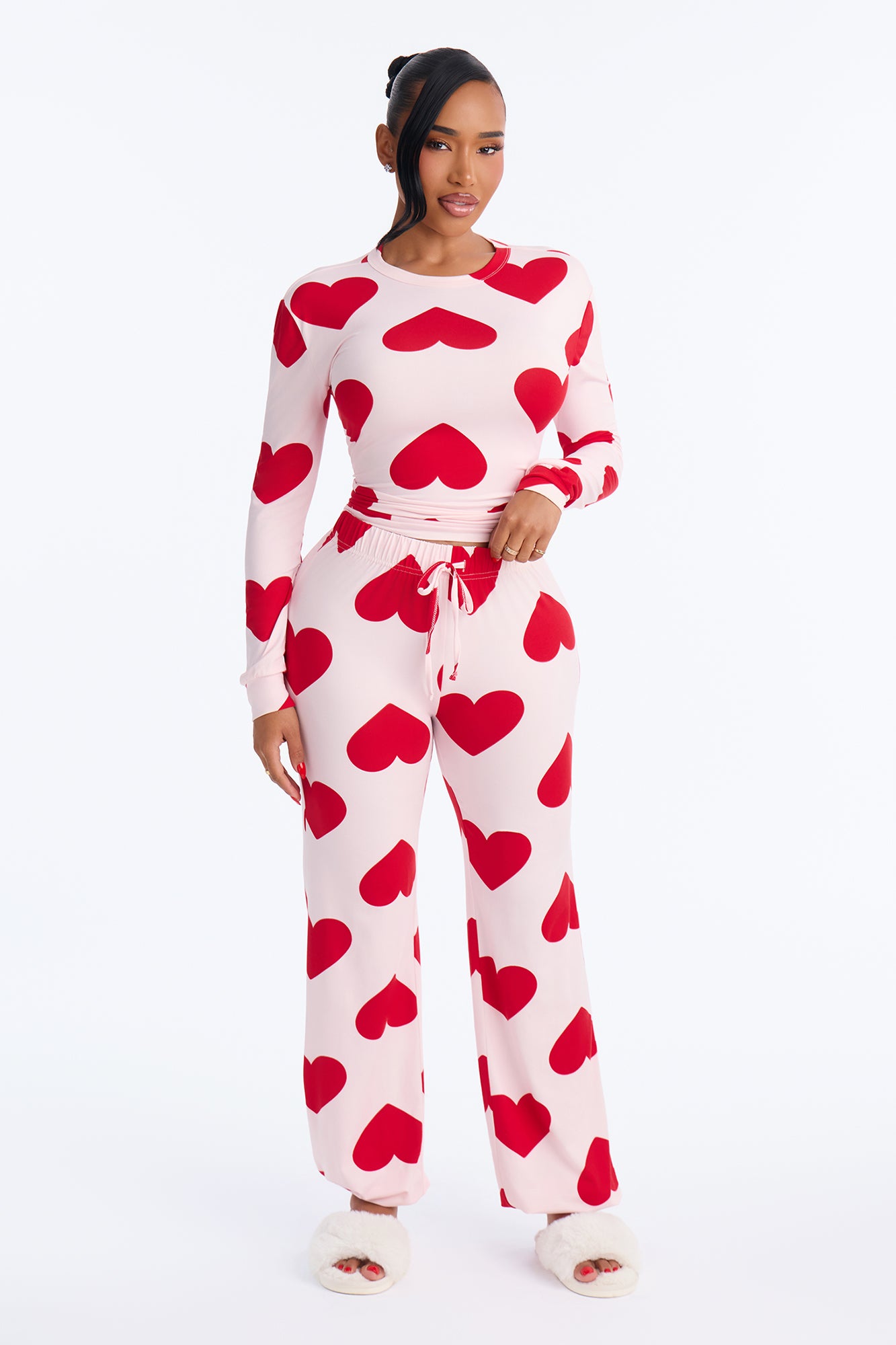Love Ya Jogger PJ Pant Set - Pink/combo
