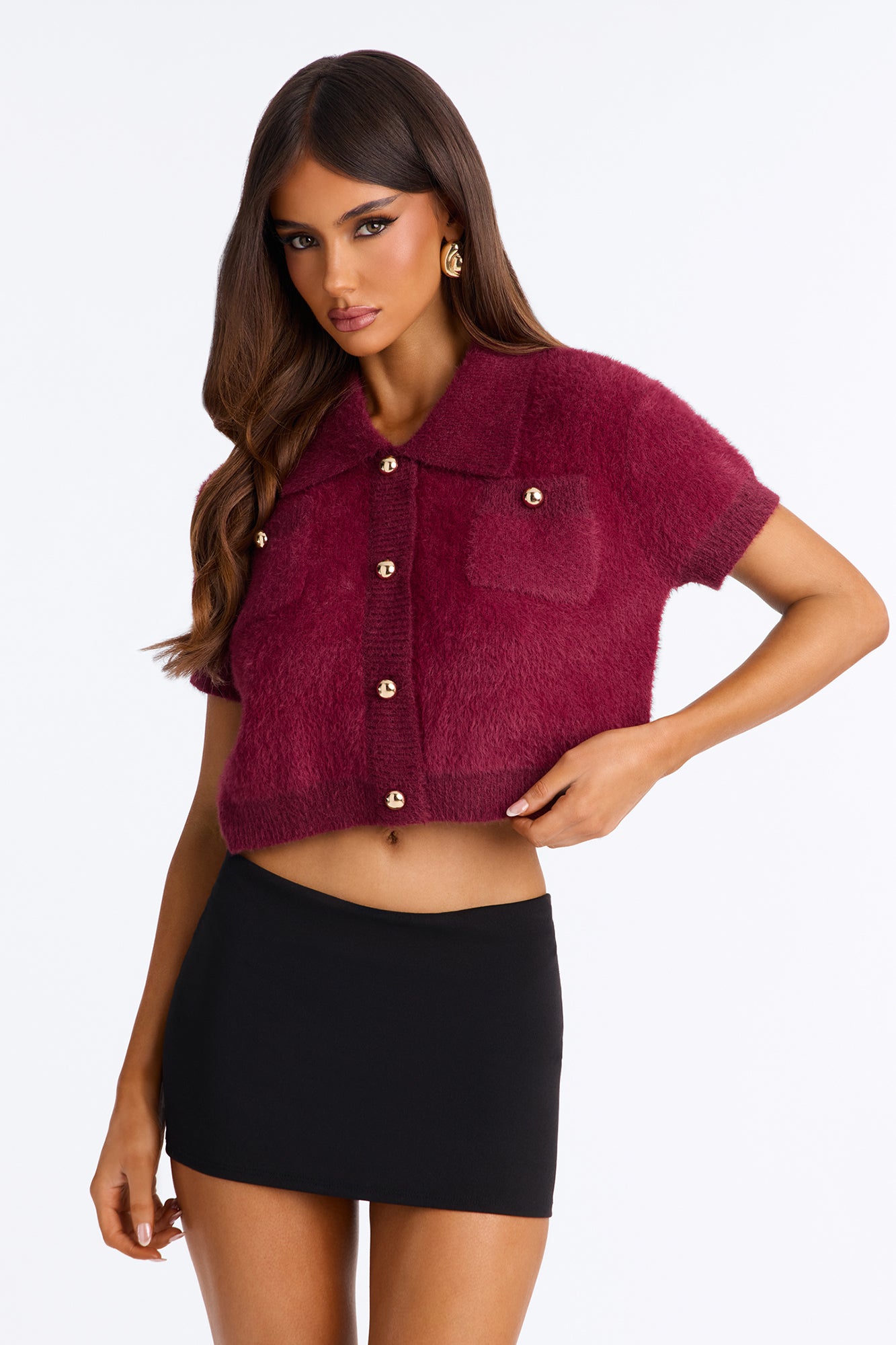 Early Sunsets Sweater - Burgundy