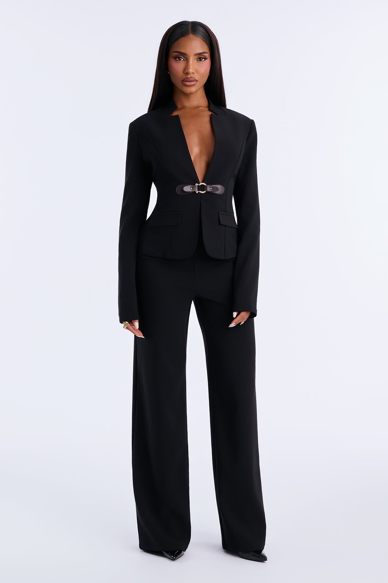 Making It Work Pant Set - Black
