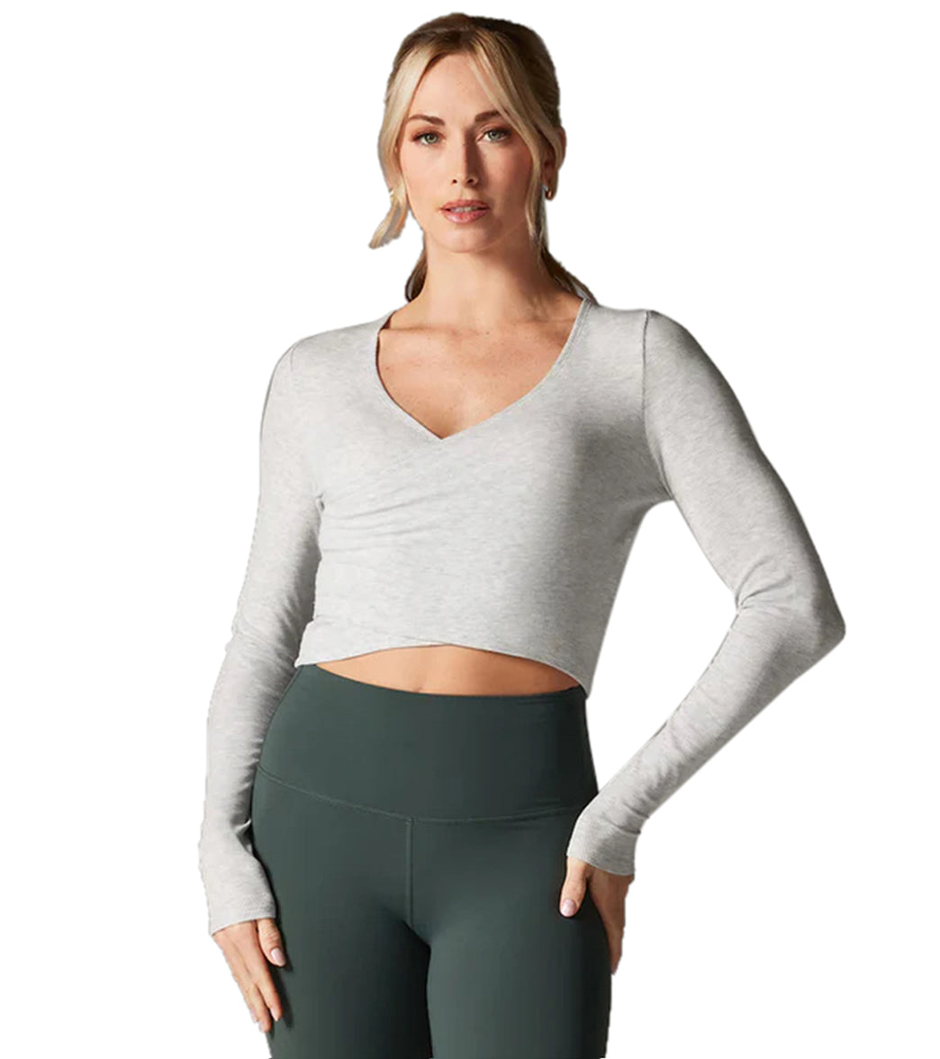 Tavi Criss Cross Long Sleeve Top