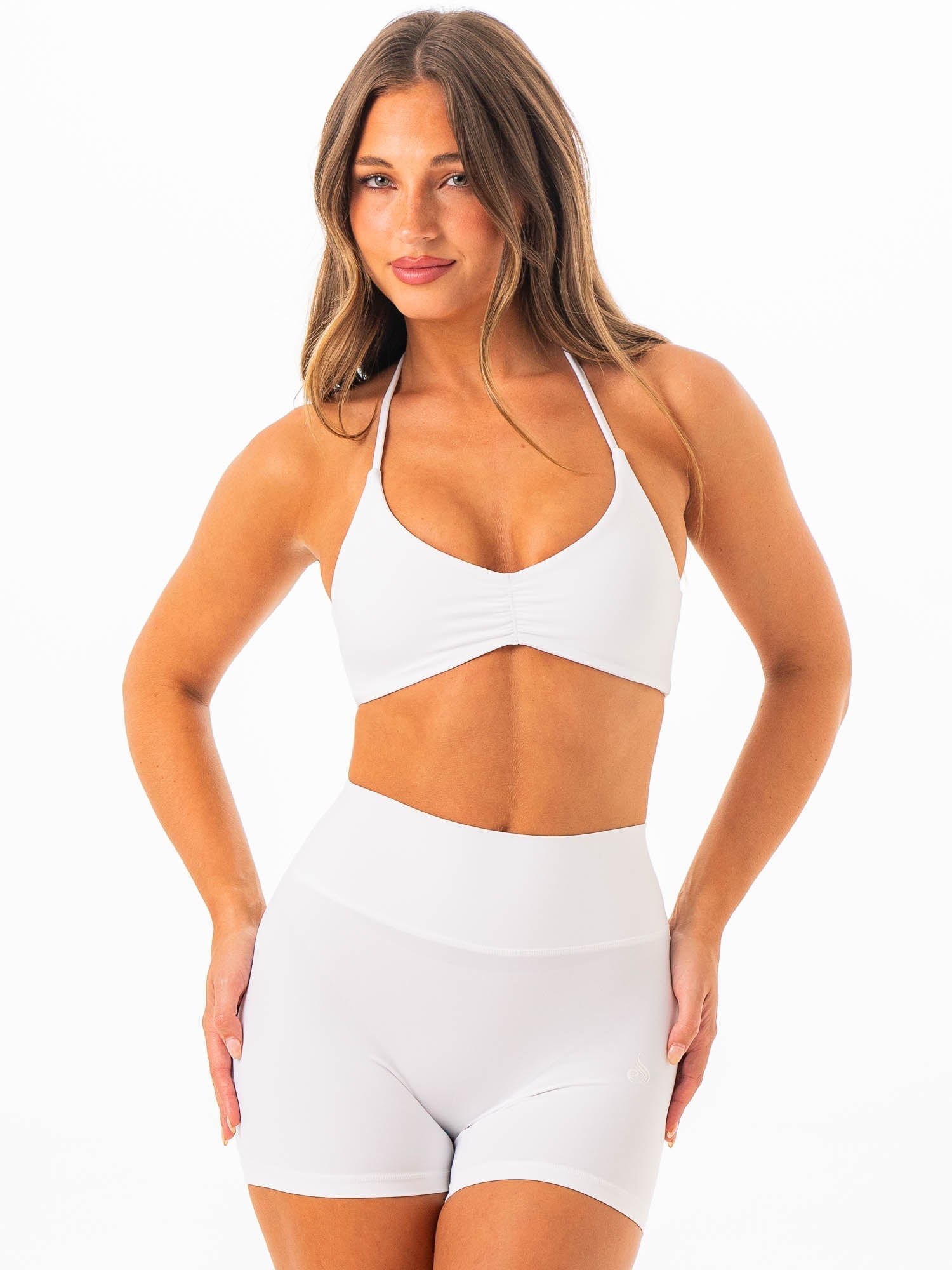 NKD Sweetheart Halter Bra - White