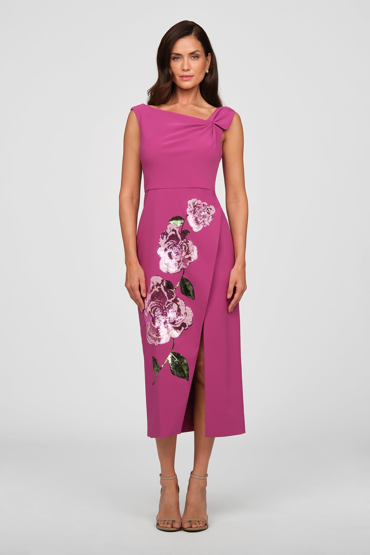 Maeta Tea Length Dress