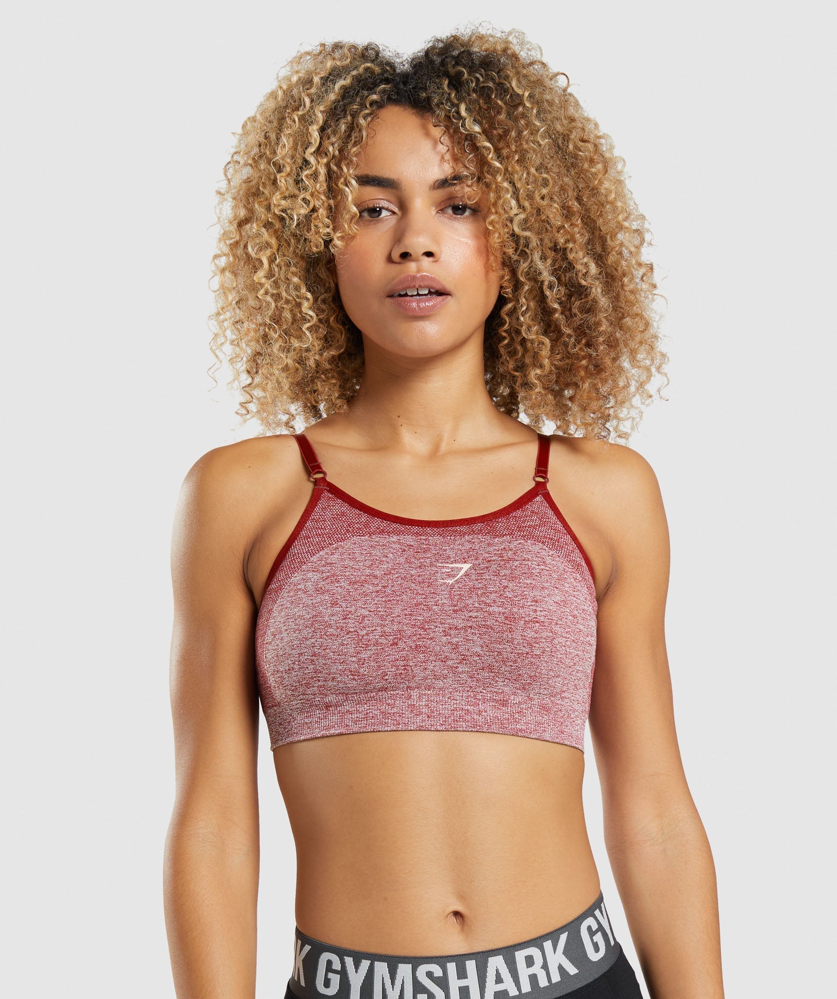 Gymshark Flex Strappy Sports Bra - Red